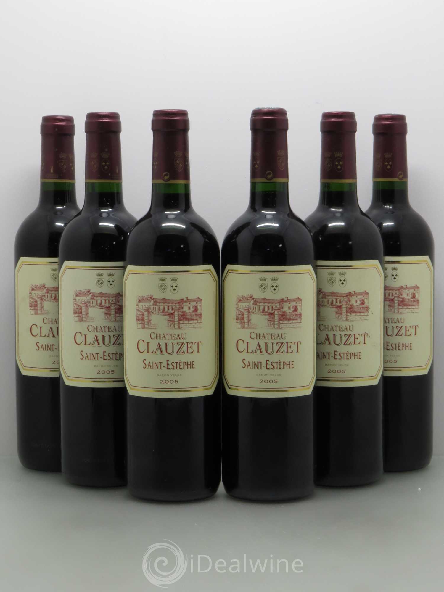 Château Clauzet (sans prix de réserve) 2005 - Lot de 6 bouteilles - 0