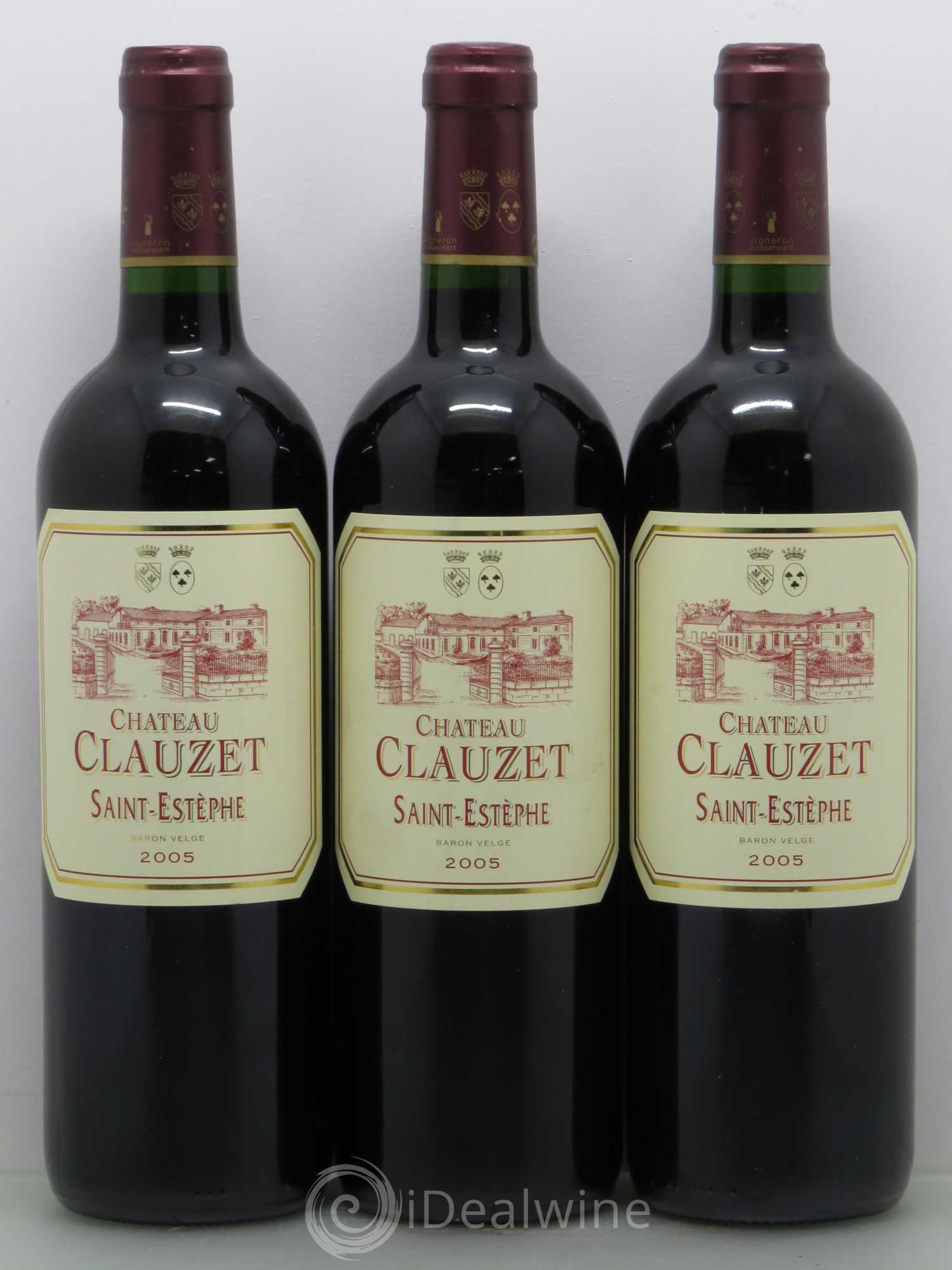 Château Clauzet (sans prix de réserve) 2005 - Lot de 6 bouteilles - 1