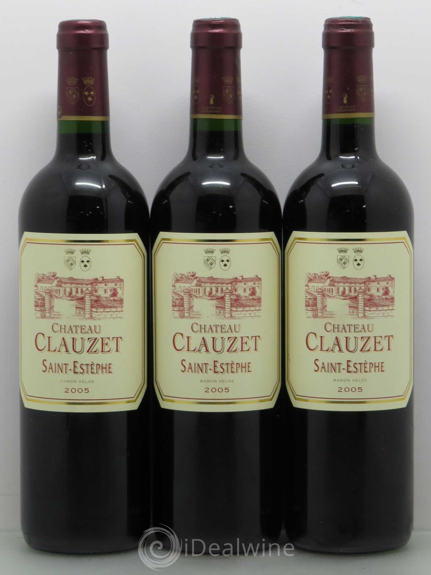 Château Clauzet (sans prix de réserve) 2005 - Lot de 6 bouteilles - 1