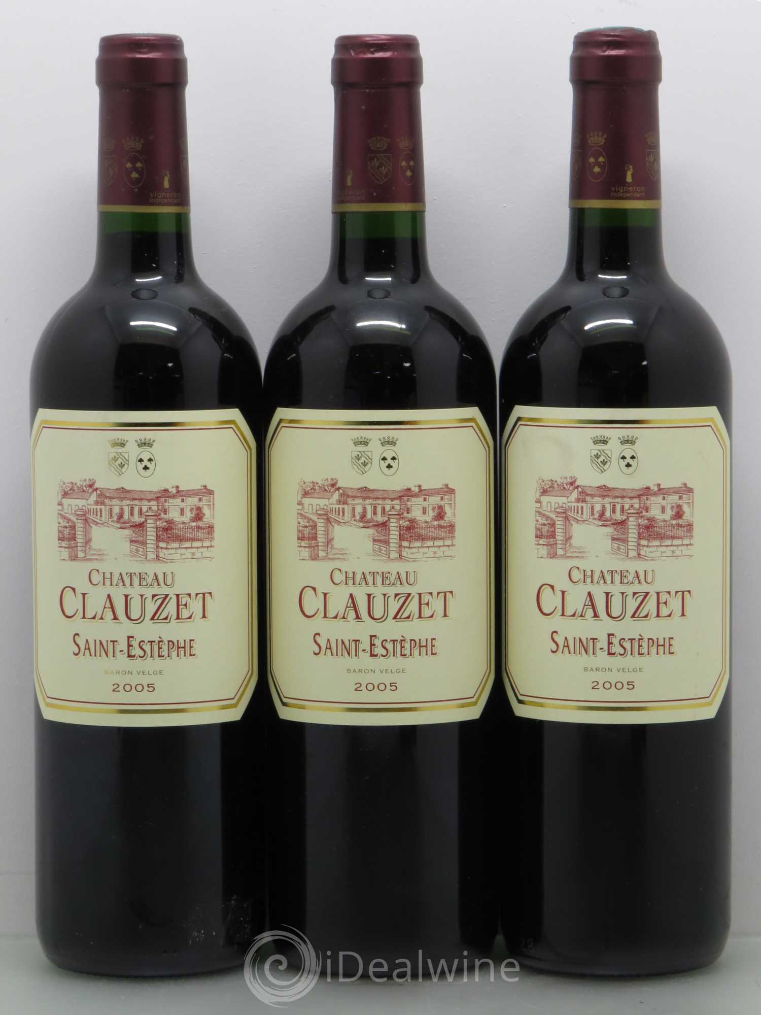 Château Clauzet (sans prix de réserve) 2005 - Lot de 6 bouteilles - 1