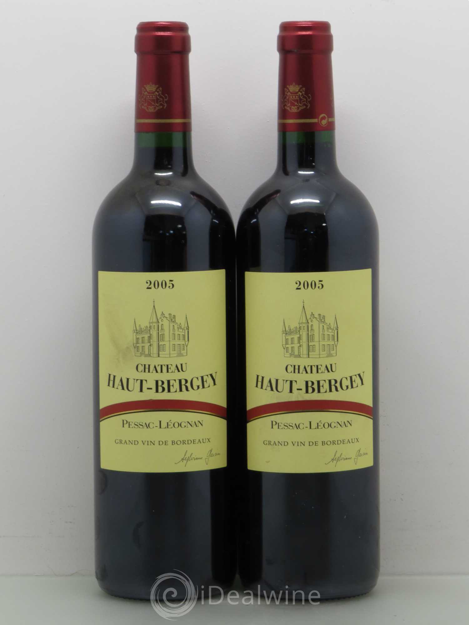 Château Haut-Bergey (sans prix de réserve) 2005 - Lot de 2 bouteilles - 0