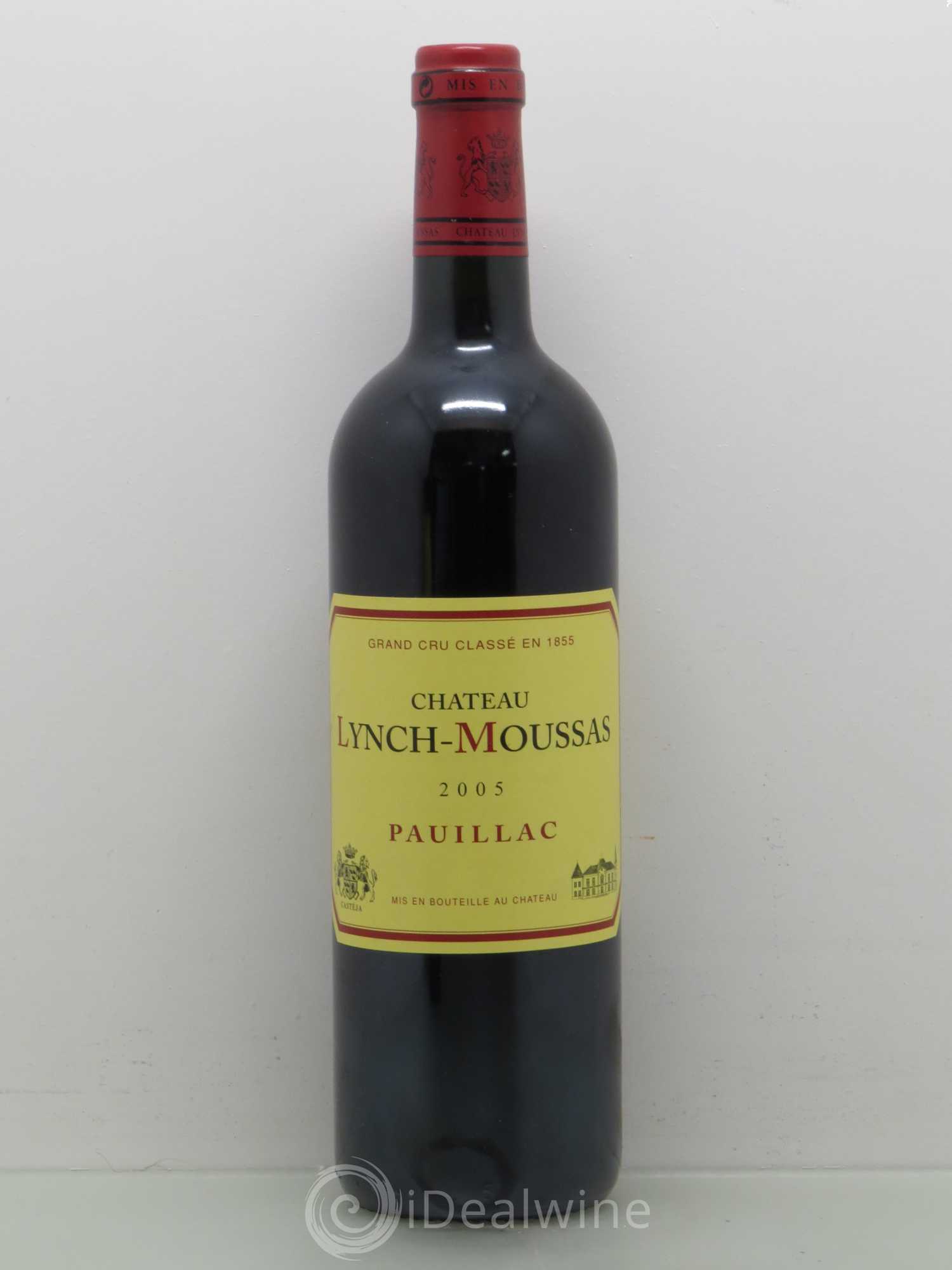 Château Lynch Moussas 5ème Grand Cru Classé (sans prix de réserve) 2005 - Lot de 1 bouteille - 0