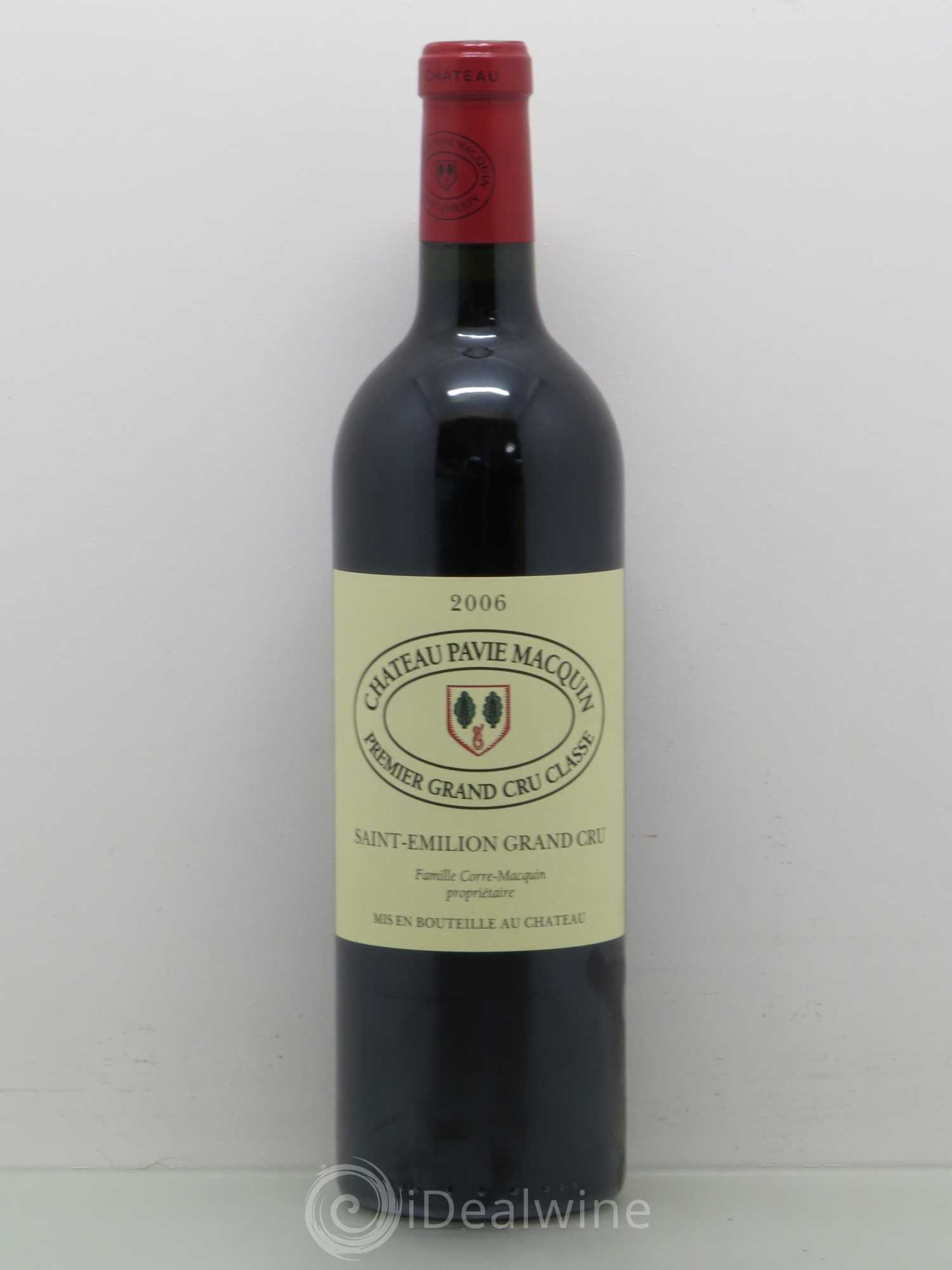 Château Pavie Macquin 1er Grand Cru Classé B (sans prix de réserve) 2006 - Lot de 1 bouteille - 0