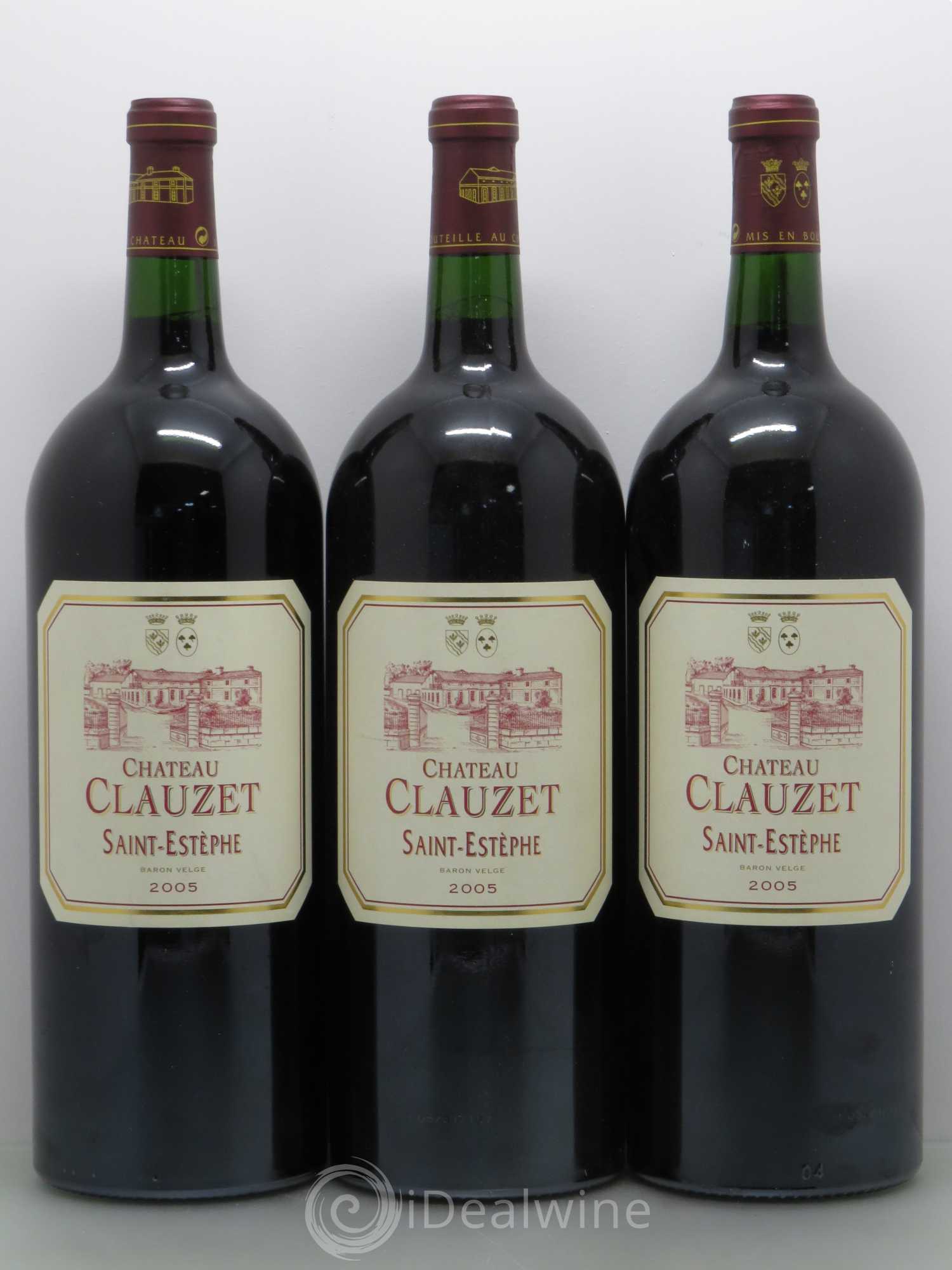 Château Clauzet (sans prix de réserve) 2005 - Lot de 3 magnums - 0