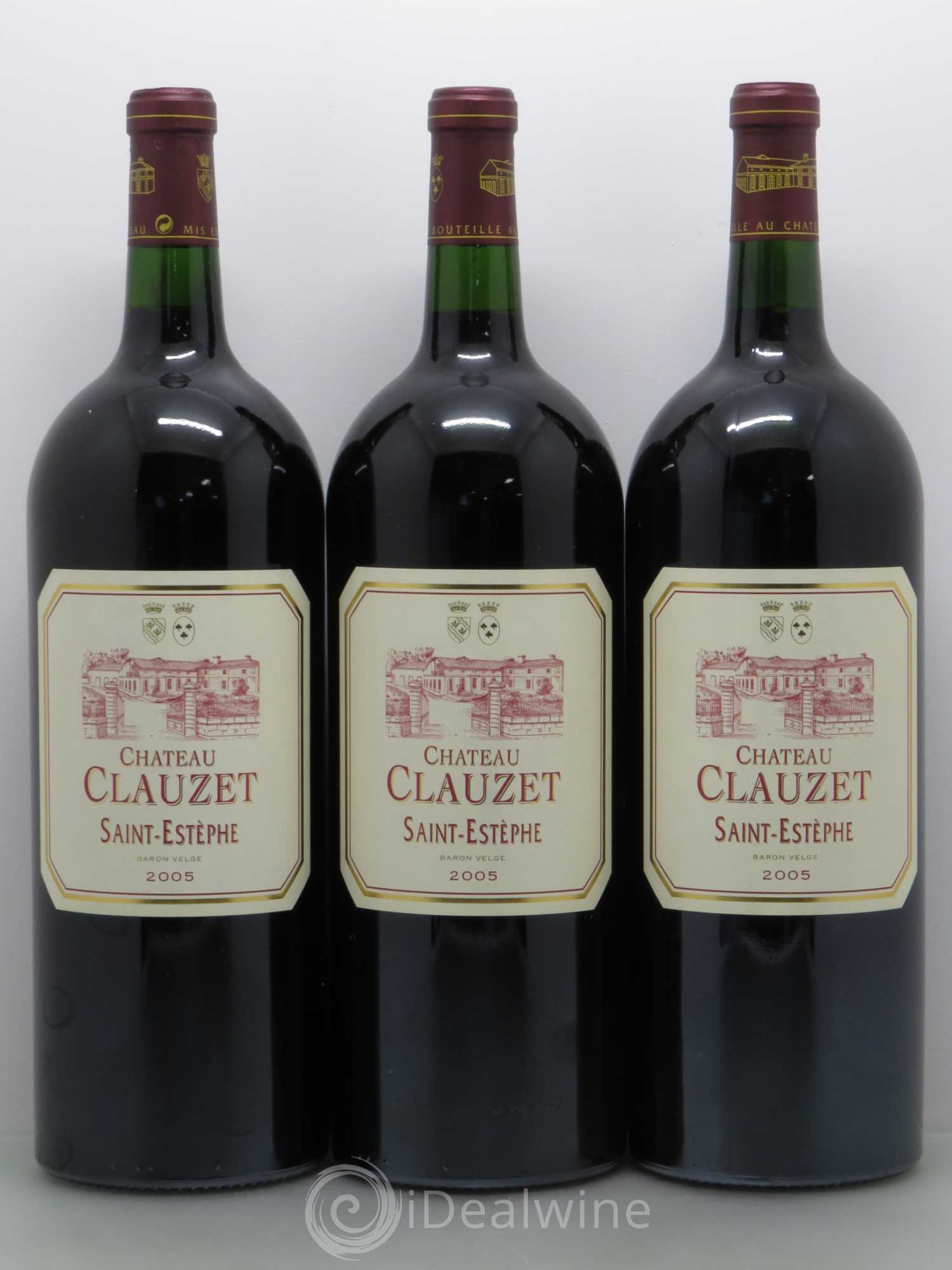 Château Clauzet (sans prix de réserve) 2005 - Lot de 3 magnums - 0