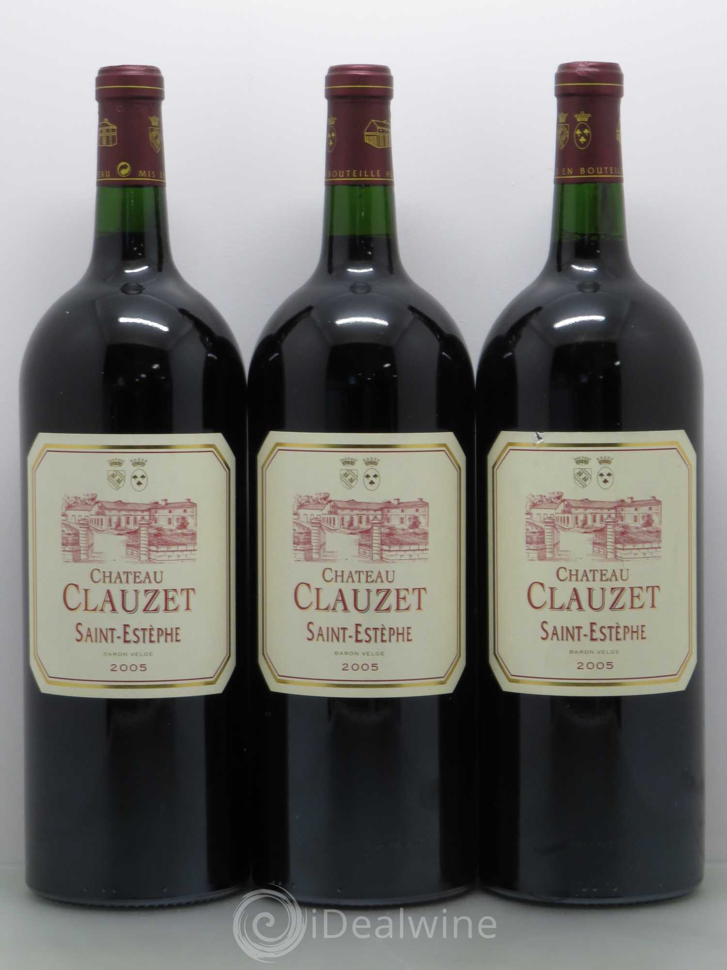 Château Clauzet (sans prix de réserve) 2005 - Lot de 3 magnums - 0