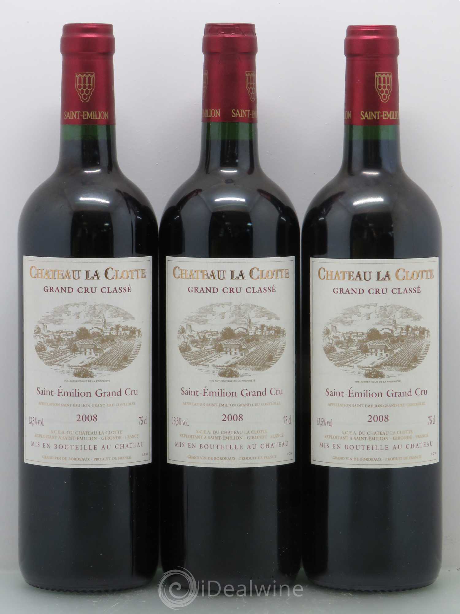 Château la Clotte 2008 - Lot de 12 bouteilles - 3