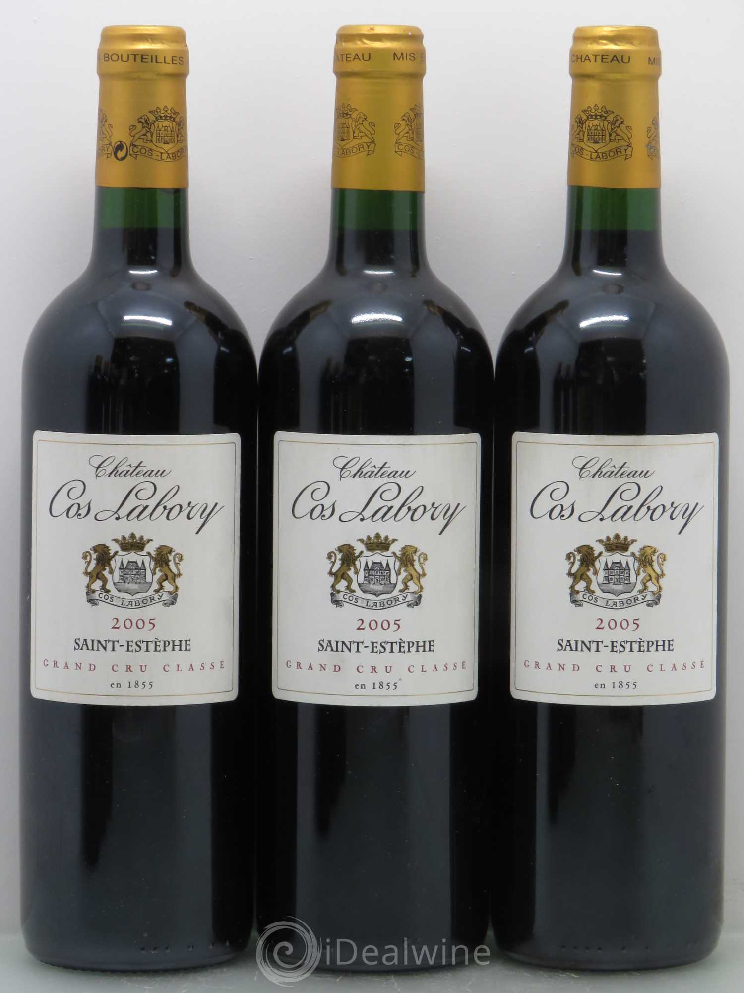 Château Cos Labory 5ème Grand Cru Classé (sans prix de réserve) 2005 - Lot de 12 bouteilles - 1