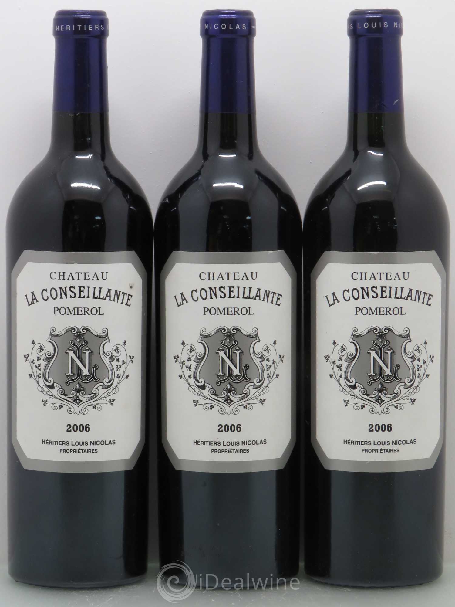 Château la Conseillante 2006 - Lot de 3 bouteilles - 0