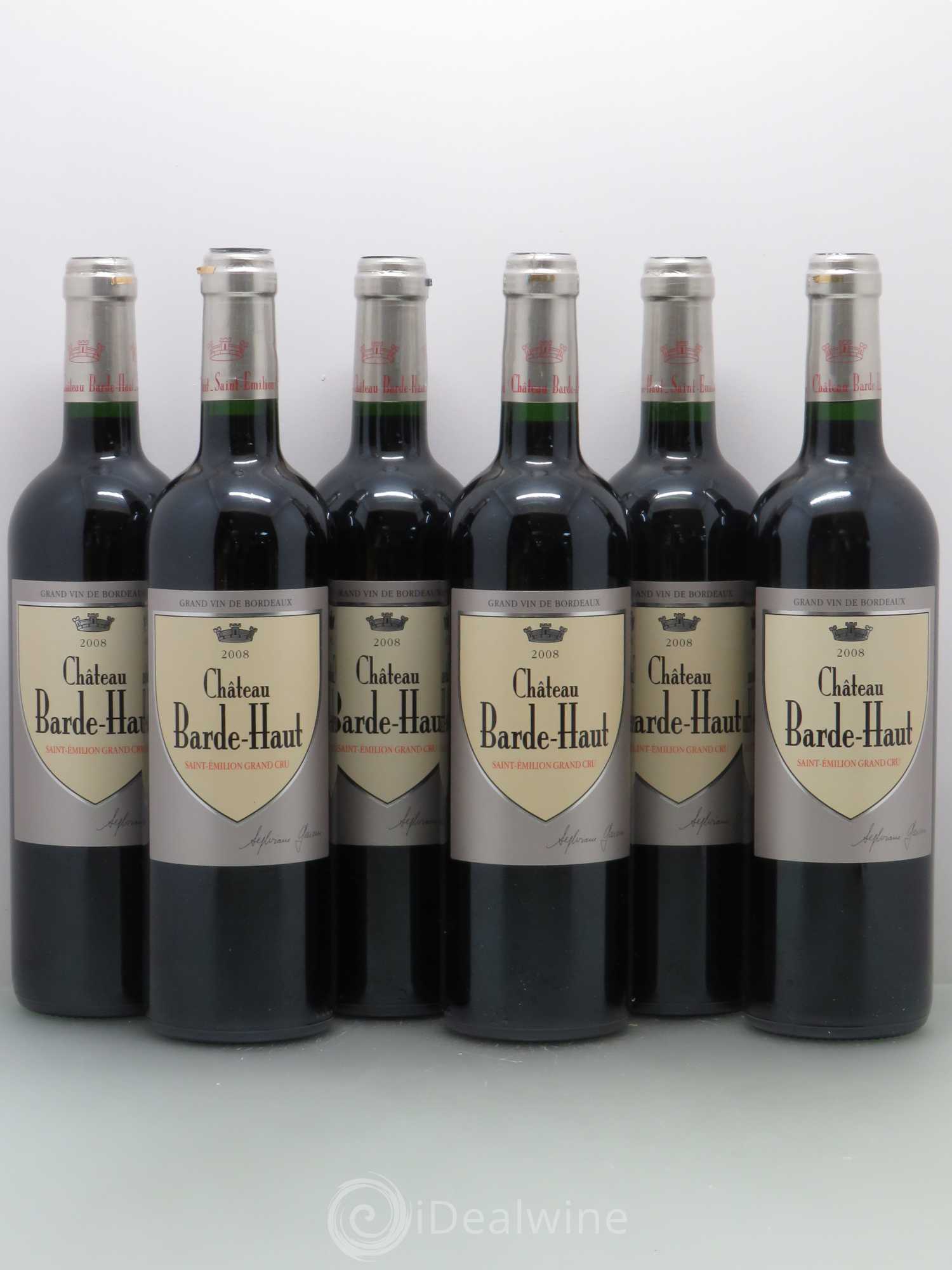 Château Barde Haut Grand Cru Classé 2008 - Lot de 6 bouteilles - 0