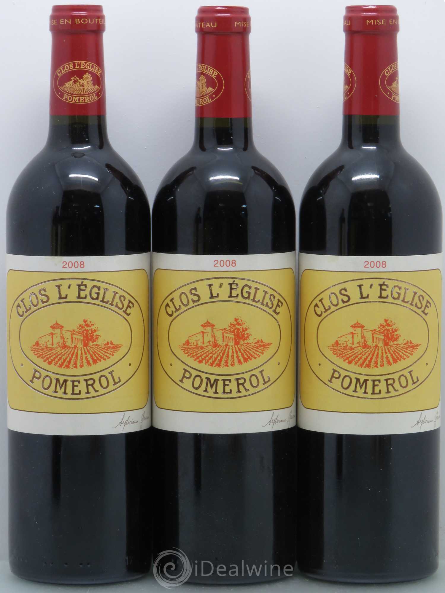 Clos l'Eglise 2008 - Lot de 6 bouteilles - 1