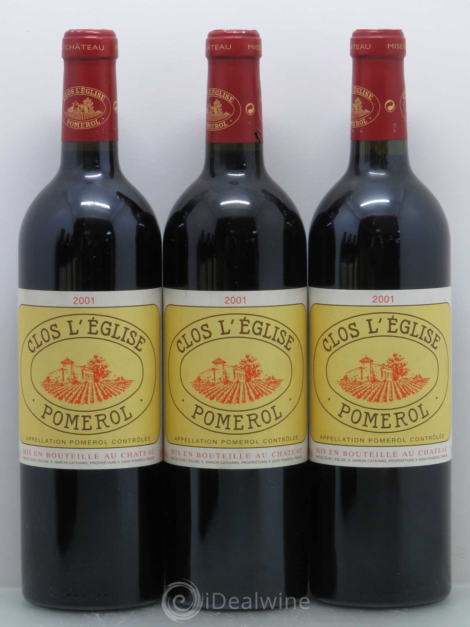 Clos l'Eglise 2001 - Lot de 6 bouteilles - 1