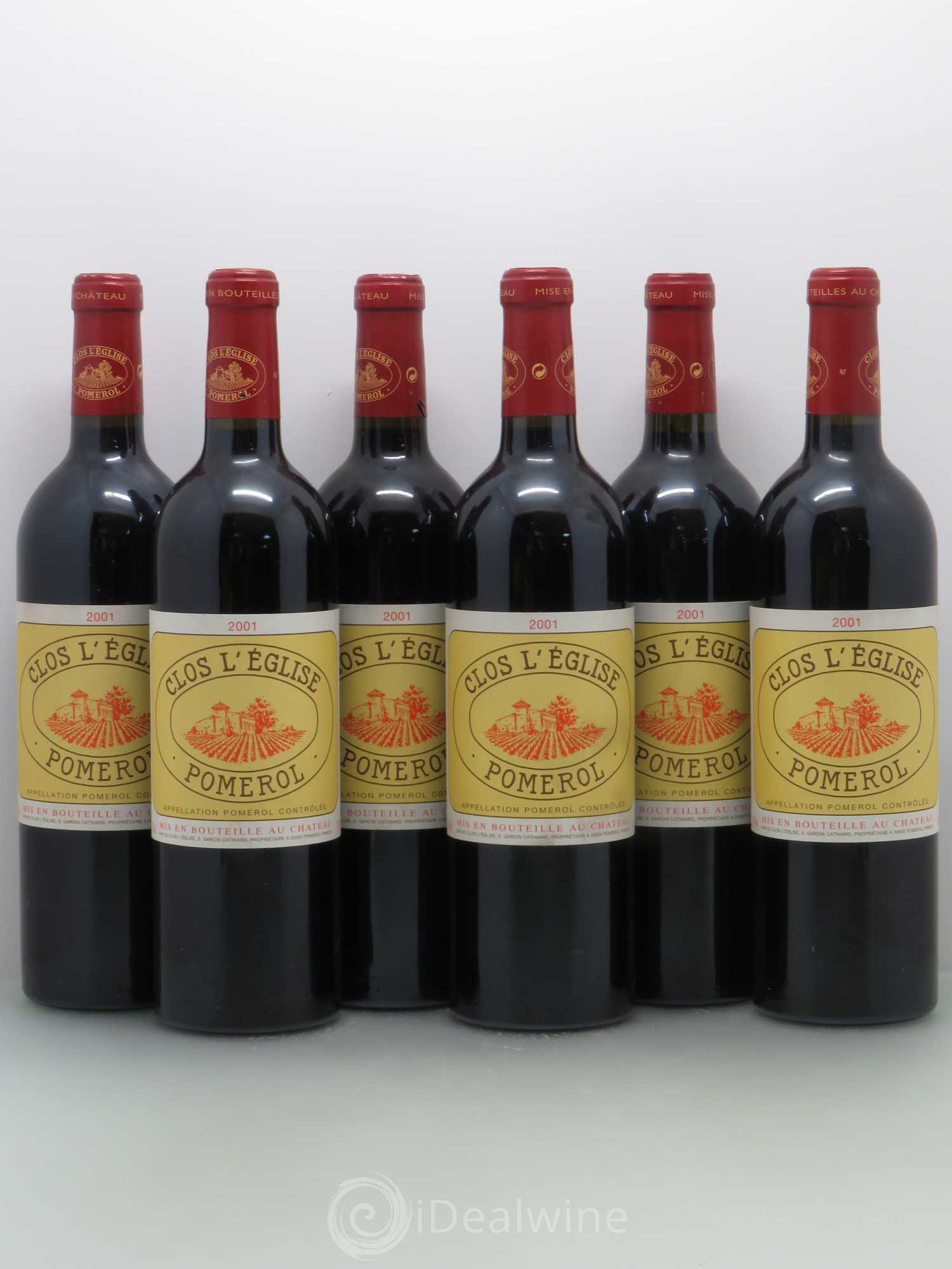 Clos l'Eglise 2001 - Lot de 6 bouteilles - 0
