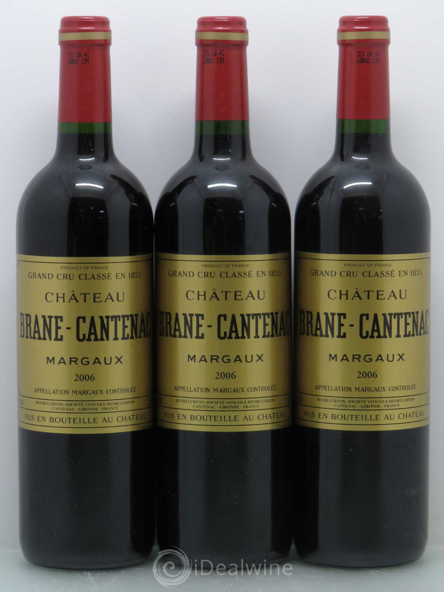 Château Brane Cantenac 2ème Grand Cru Classé  (senza prezzo di riserva) 2006 - Lotto di 6 bottiglie - 2