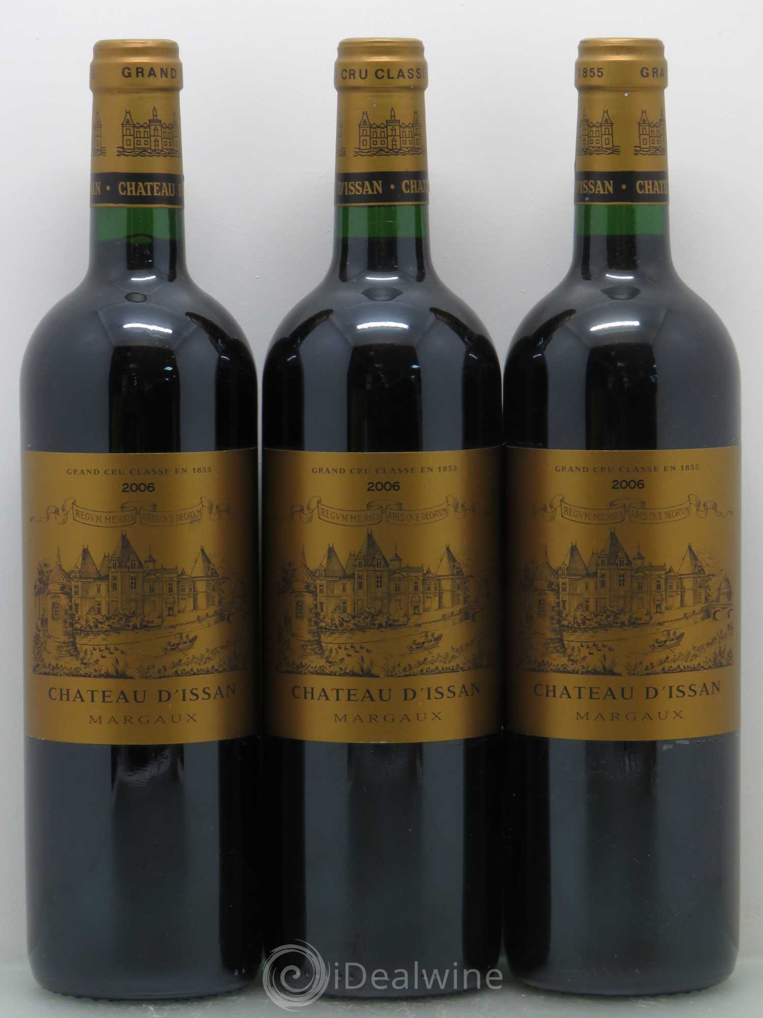 Château d'Issan 3ème Grand Cru Classé 2006 - Lot de 3 bouteilles - 0
