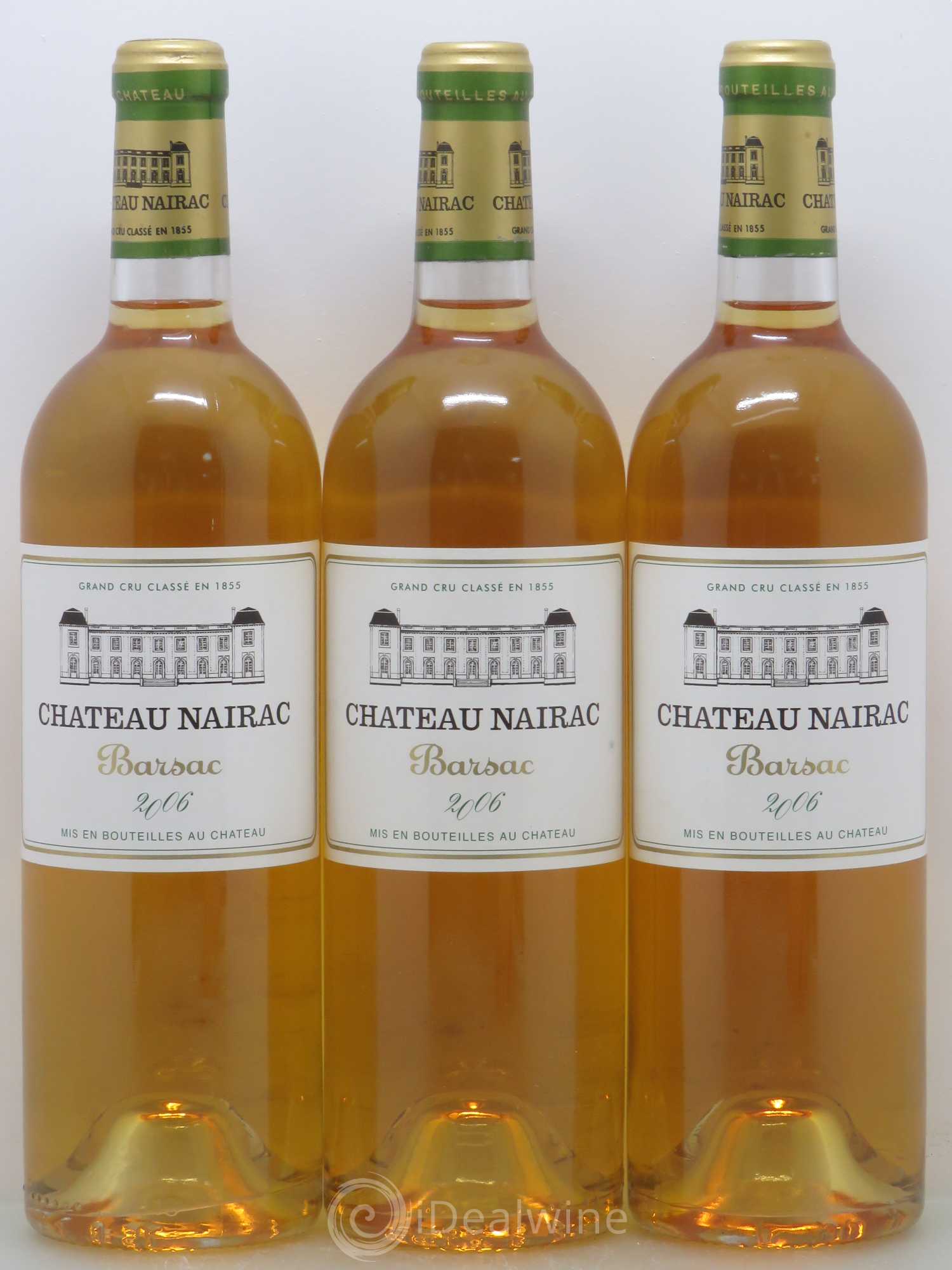 Château Nairac 2ème Grand Cru Classé (senza prezzo di riserva) 2006 - Lotto di 3 bottiglie - 0