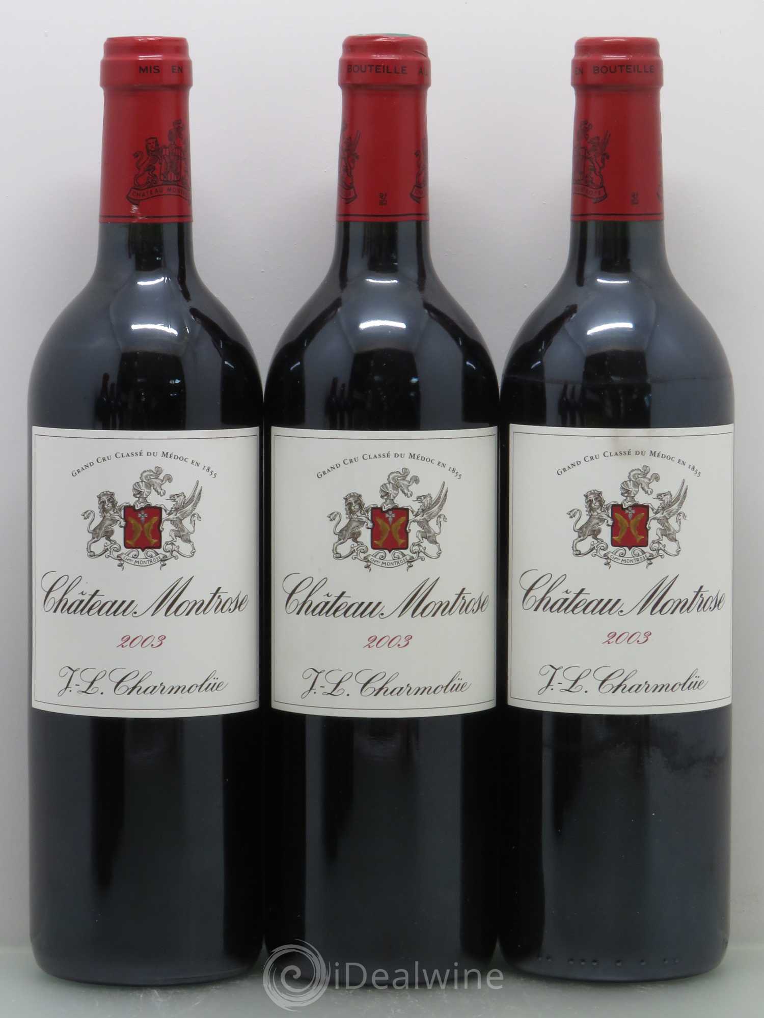 Château Montrose 2ème Grand Cru Classé 2003 - Lot de 12 bouteilles - 1