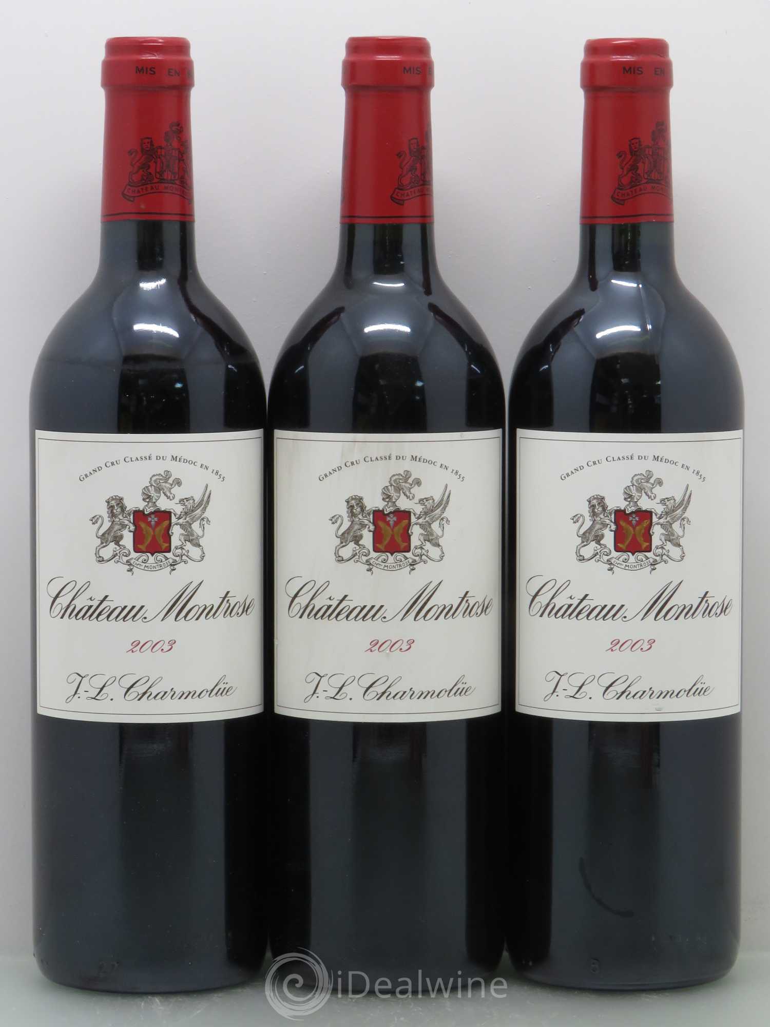 Château Montrose 2ème Grand Cru Classé 2003 - Lot de 12 bouteilles - 2
