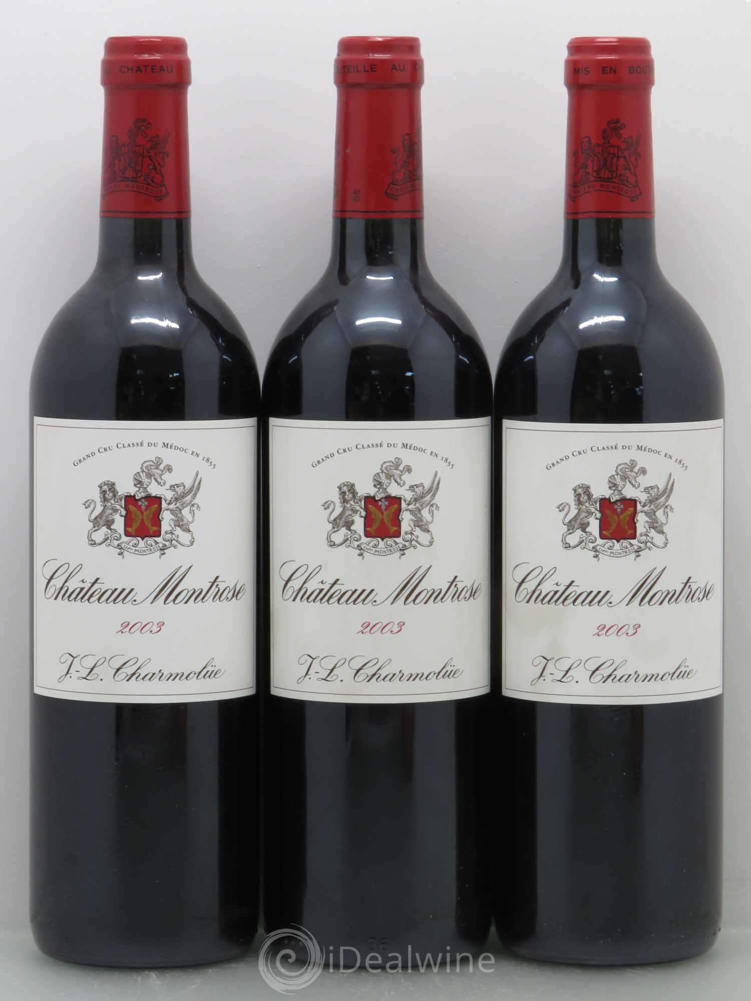 Château Montrose 2ème Grand Cru Classé 2003 - Lot de 12 bouteilles - 3
