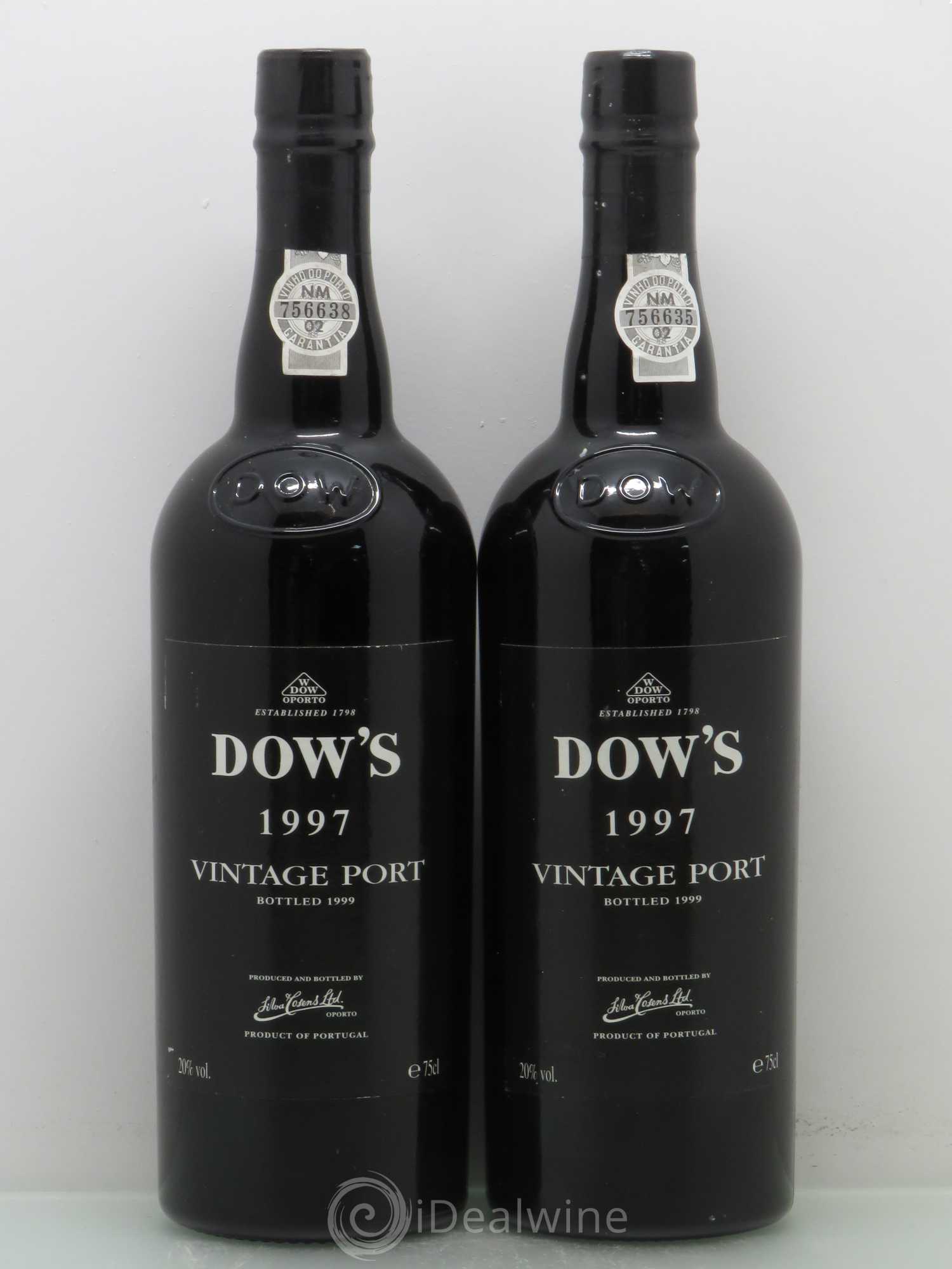 Porto Dow 1997 - Lot de 2 bouteilles - 0