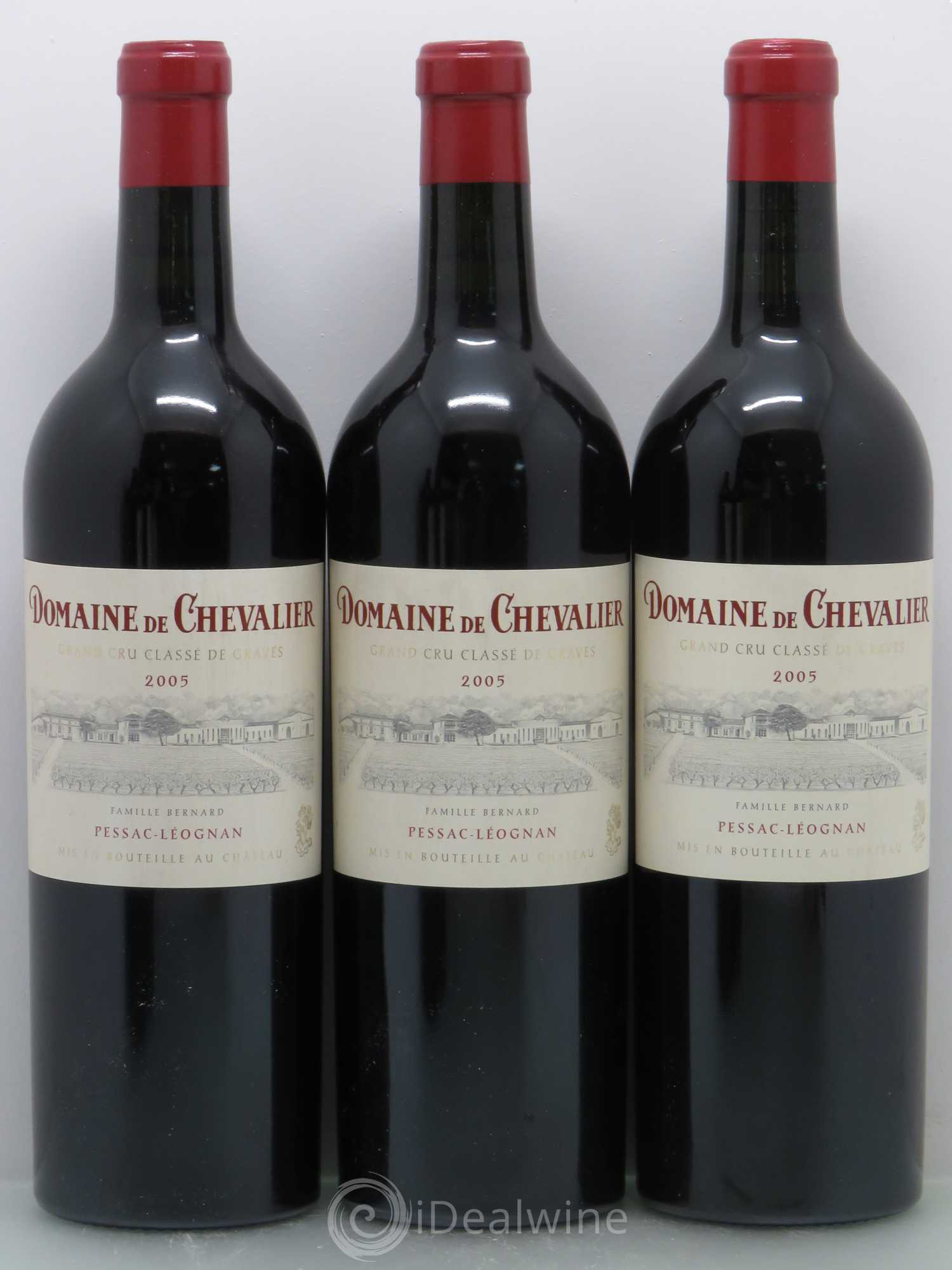 Domaine de Chevalier Cru Classé de Graves 2005 - Lot de 12 bouteilles - 1