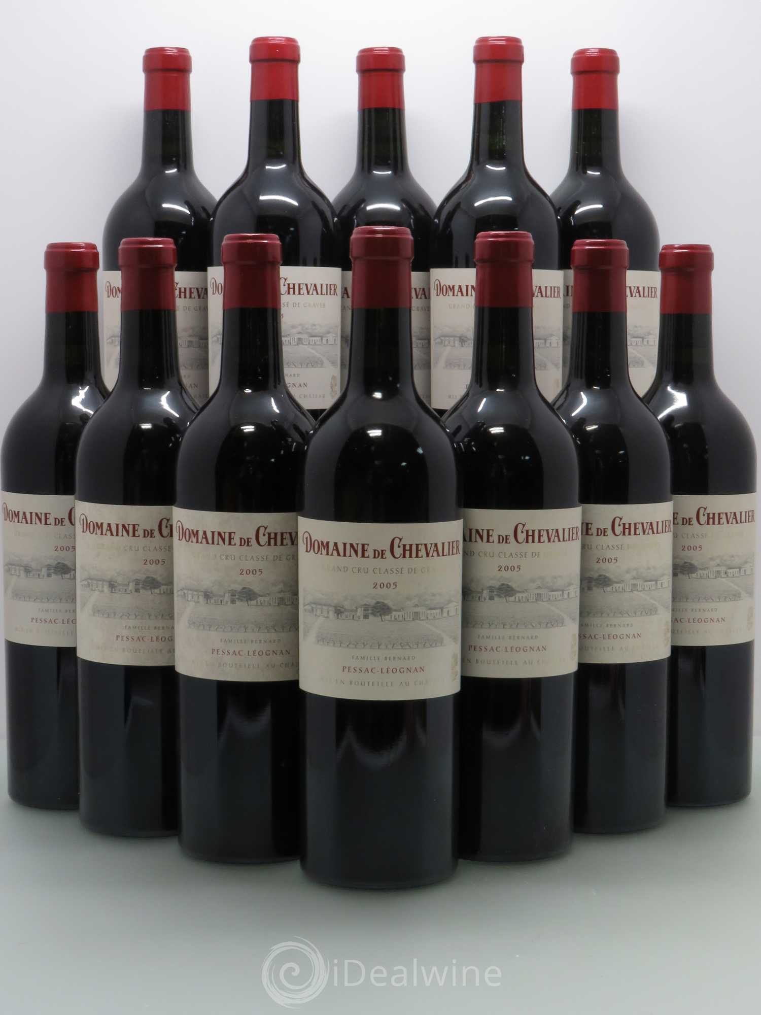 Domaine de Chevalier Cru Classé de Graves 2005 - Lot de 12 bouteilles - 0