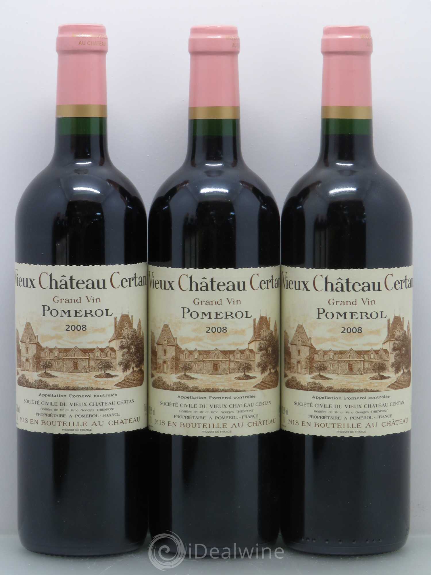 Vieux Château Certan 2008 - Lot de 6 bouteilles - 1
