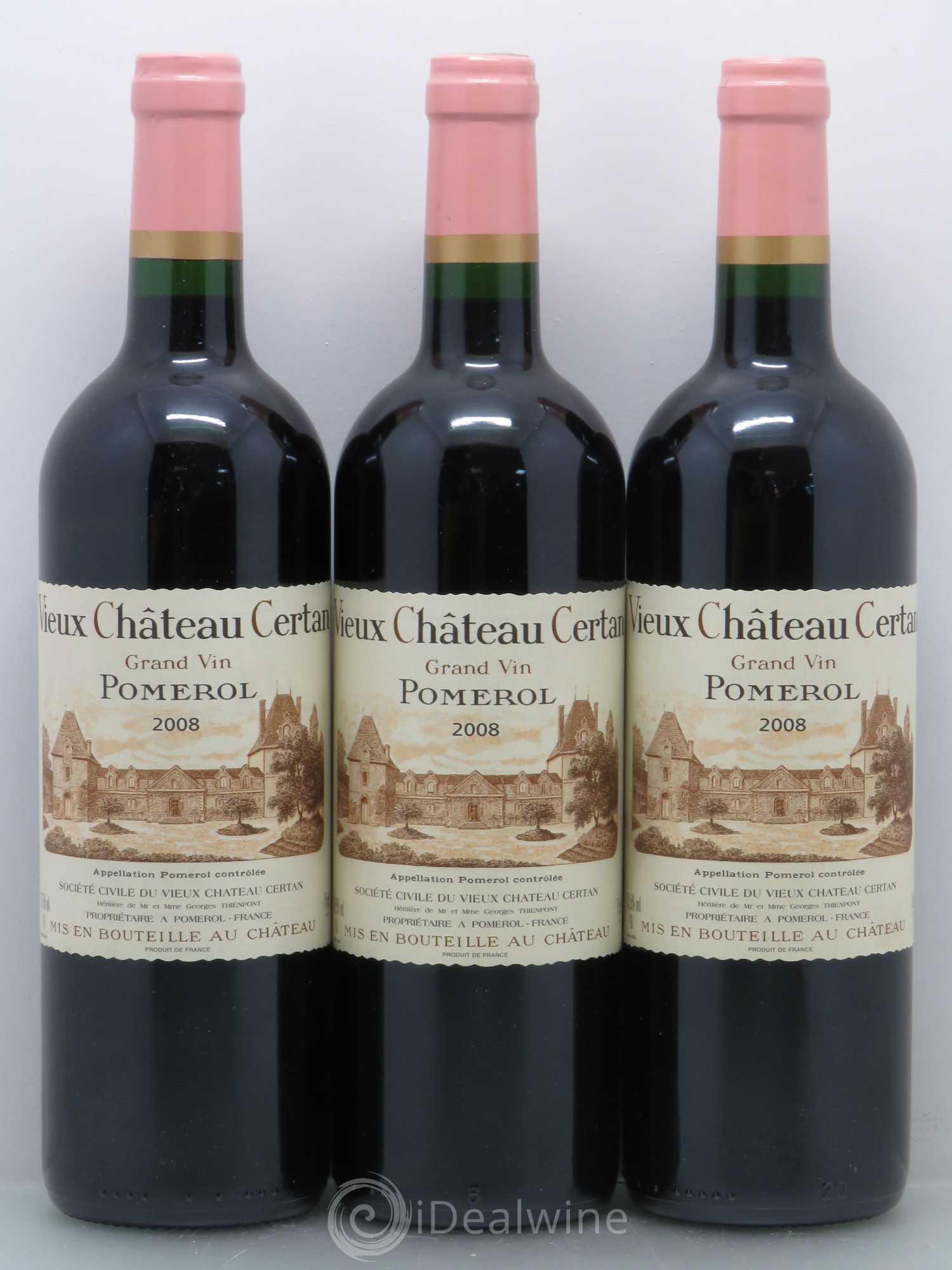 Vieux Château Certan 2008 - Lot de 6 bouteilles - 2