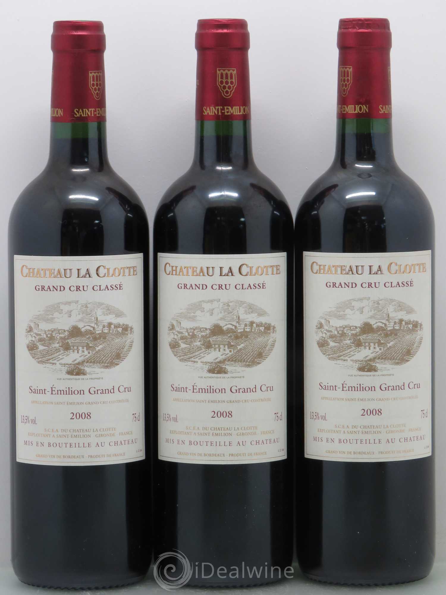 Château la Clotte 2008 - Lot de 12 bouteilles - 3