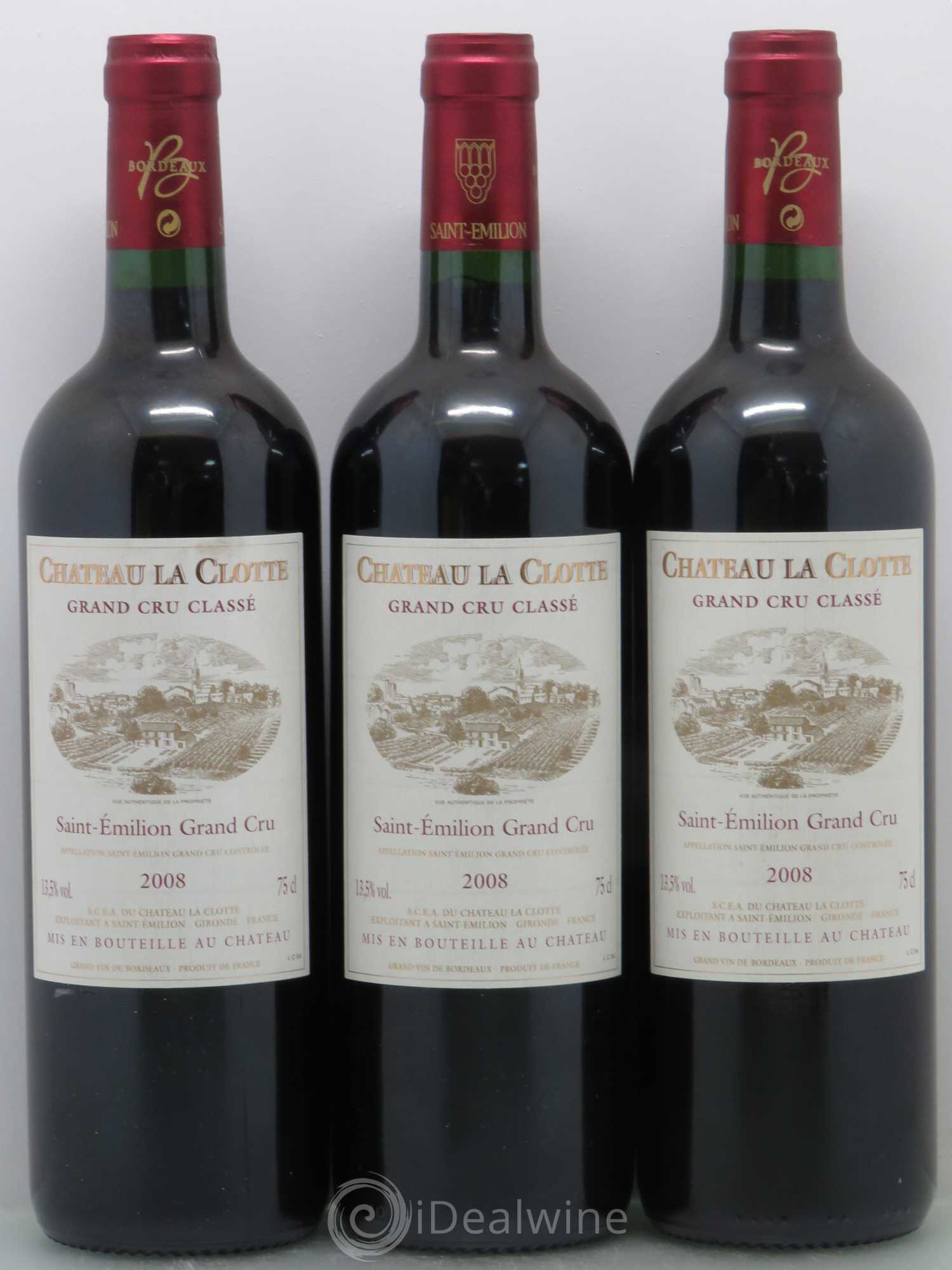 Château la Clotte 2008 - Lot de 12 bouteilles - 4