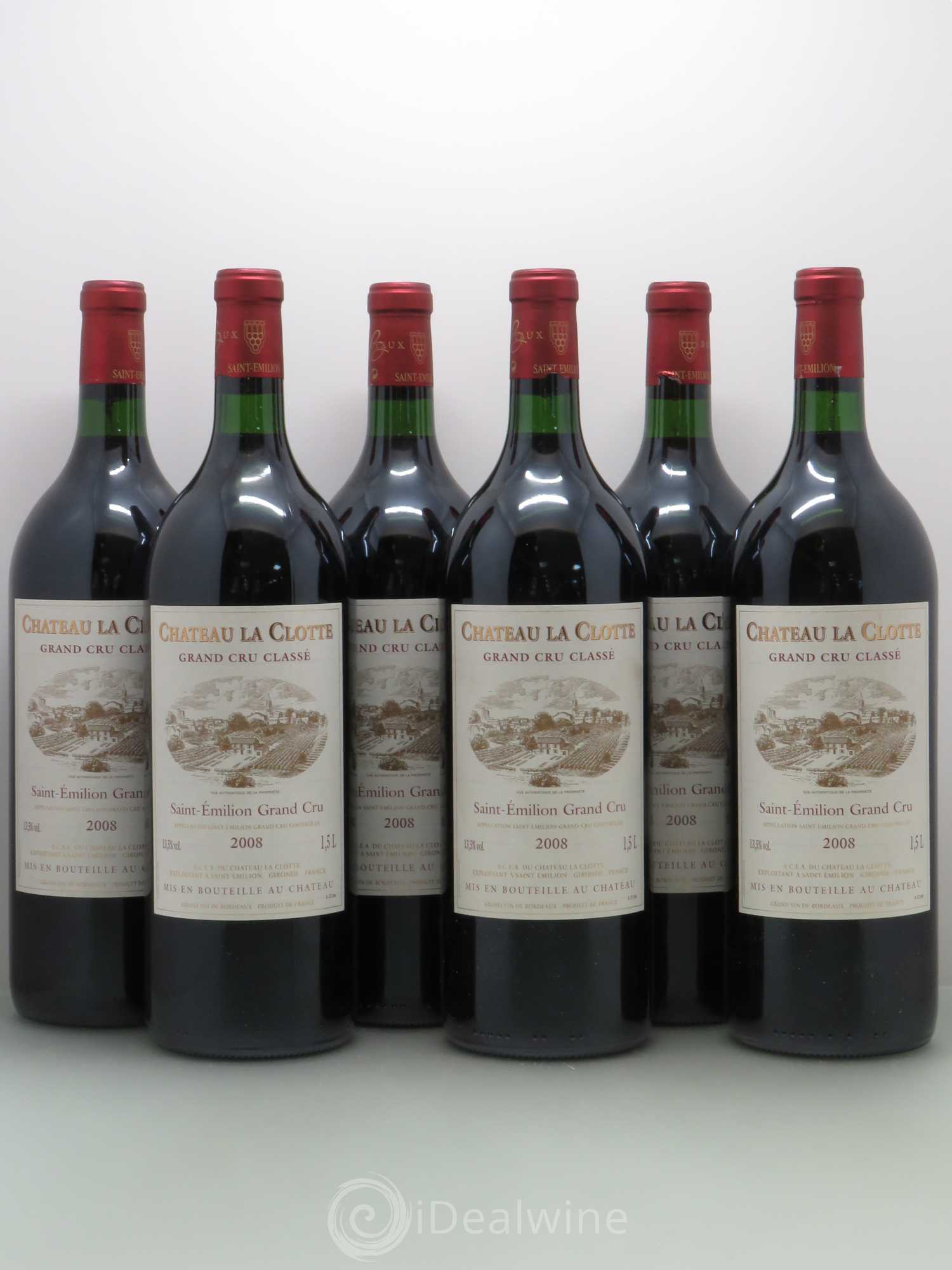 Château la Clotte 2008 - Lot de 6 magnums - 0