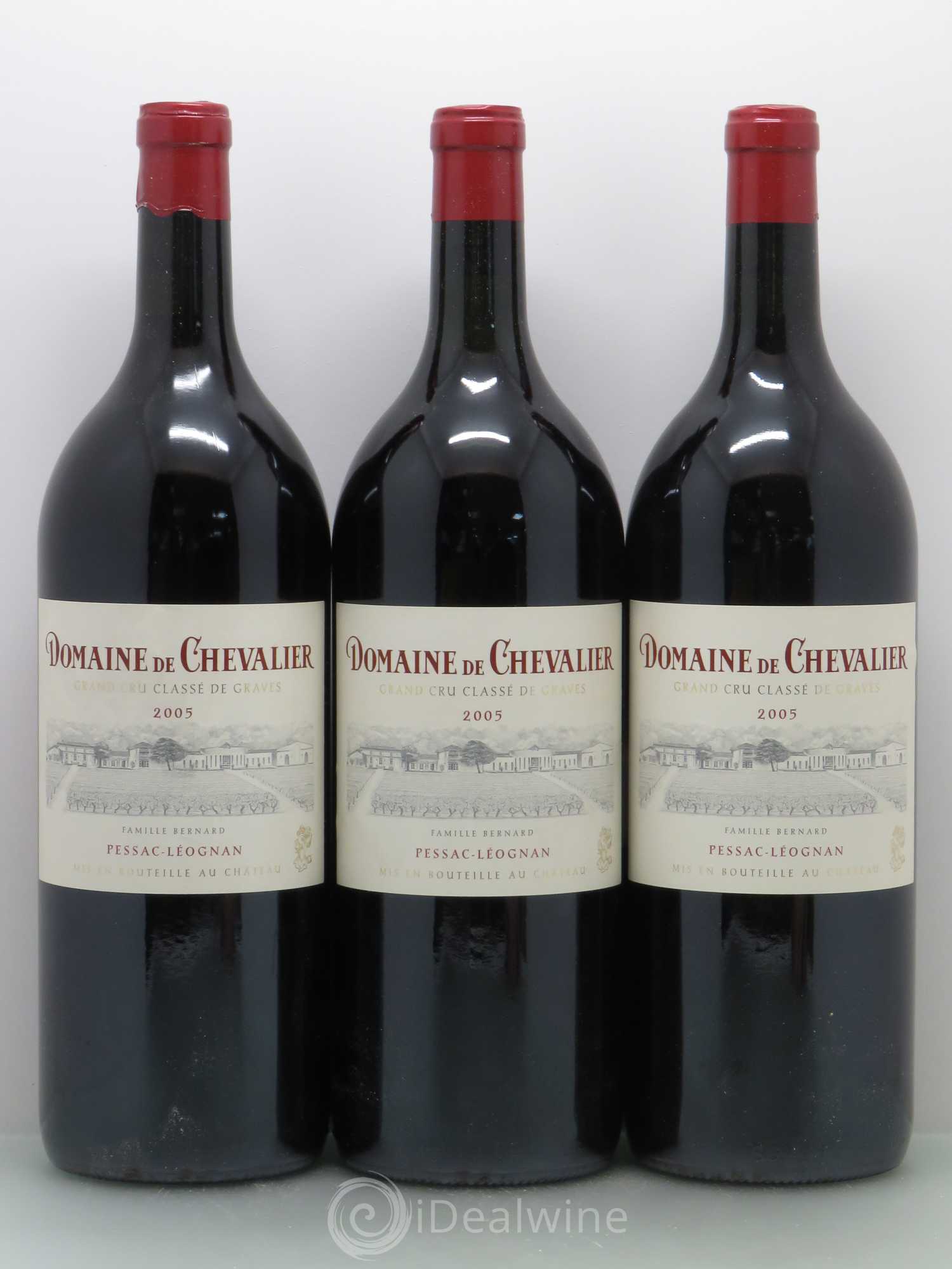 Domaine de Chevalier Cru Classé de Graves 2005 - Lot de 6 magnums - 1