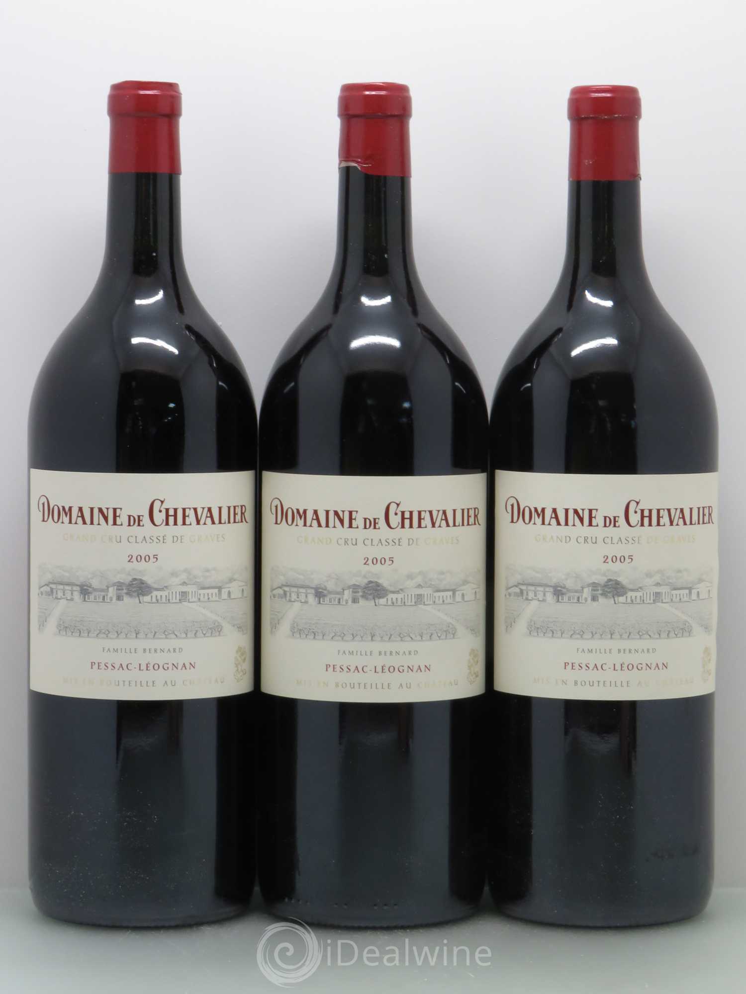 Domaine de Chevalier Cru Classé de Graves 2005 - Lot de 6 magnums - 2