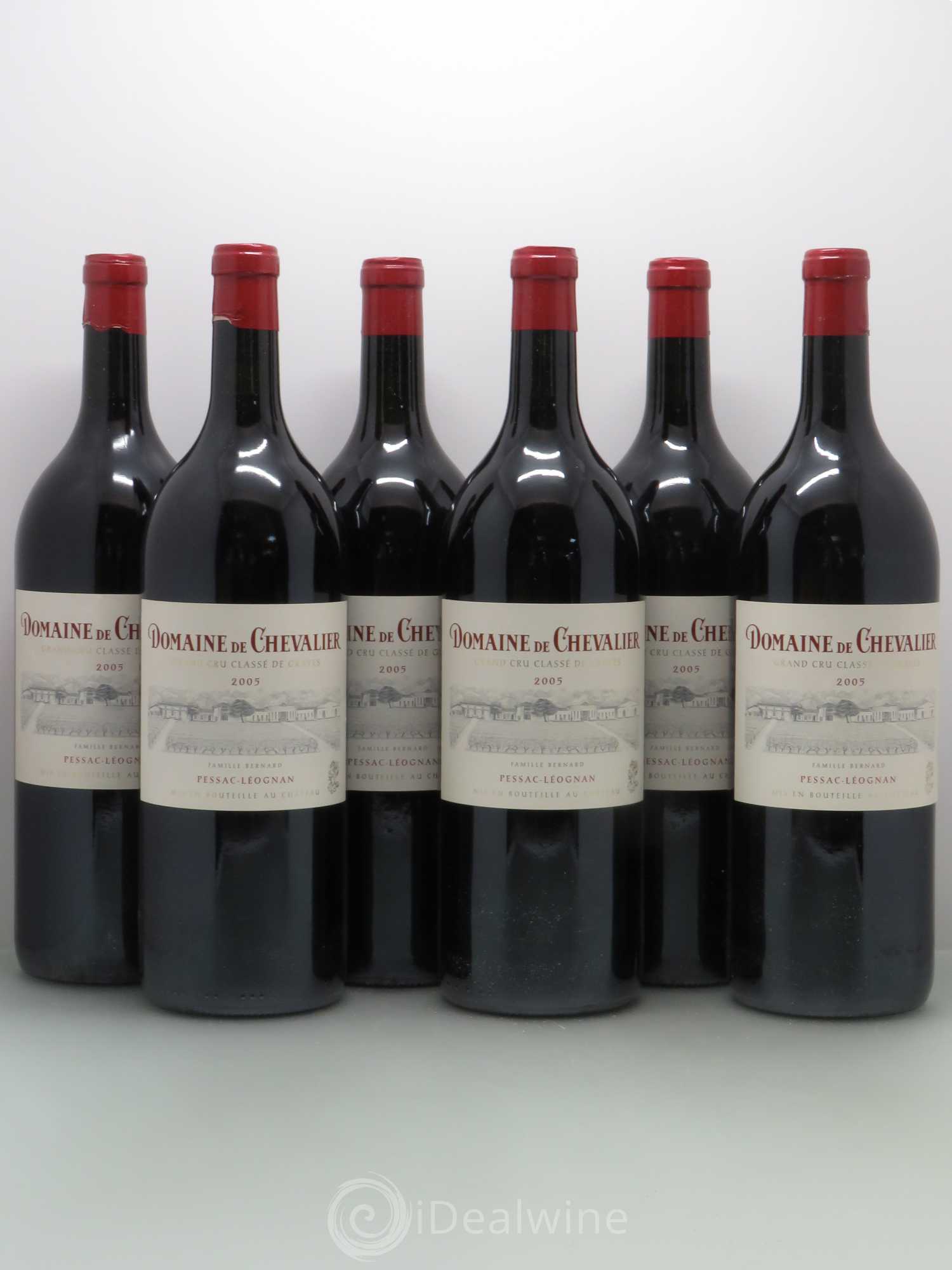 Domaine de Chevalier Cru Classé de Graves 2005 - Lot de 6 magnums - 0
