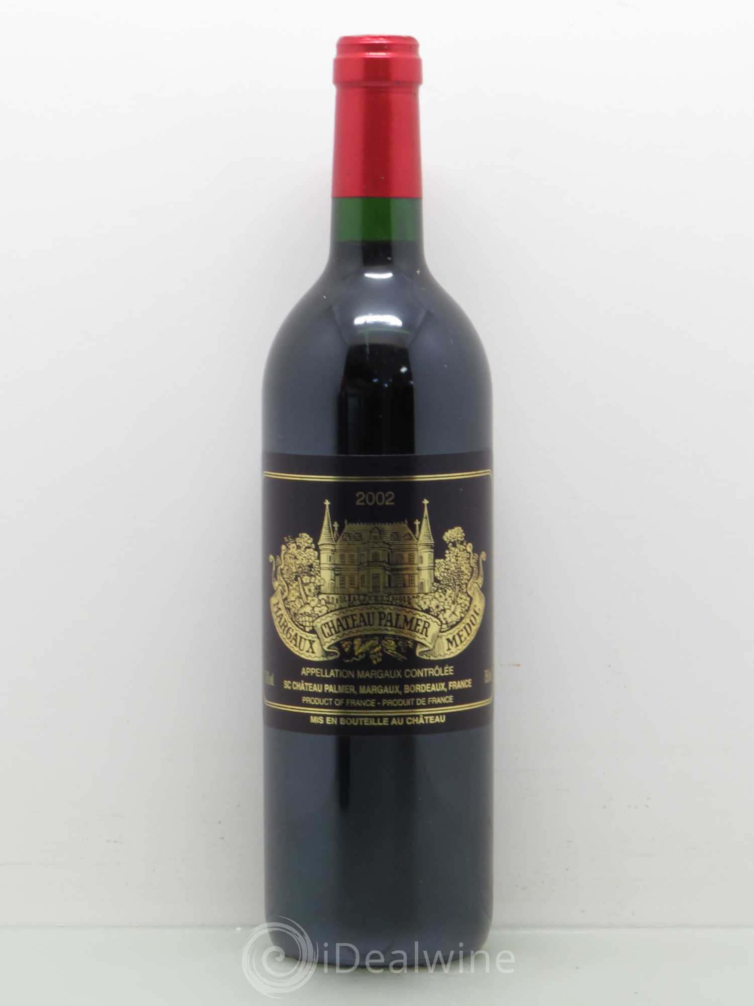 Château Palmer 3ème Grand Cru Classé (sans prix de réserve) 2002 - Lot de 1 bouteille - 0
