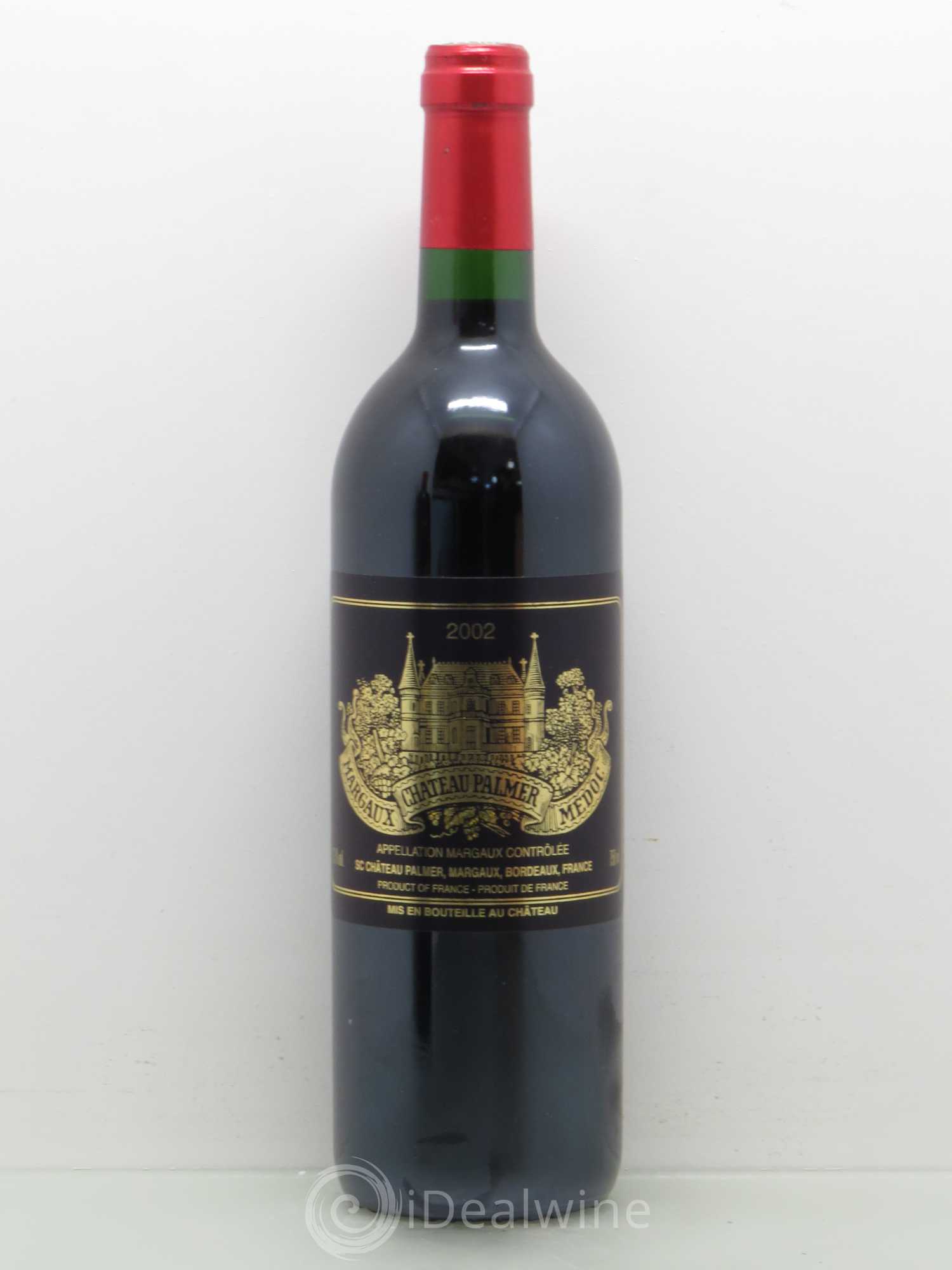 Château Palmer 3ème Grand Cru Classé (sans prix de réserve) 2002 - Lot de 1 bouteille - 0
