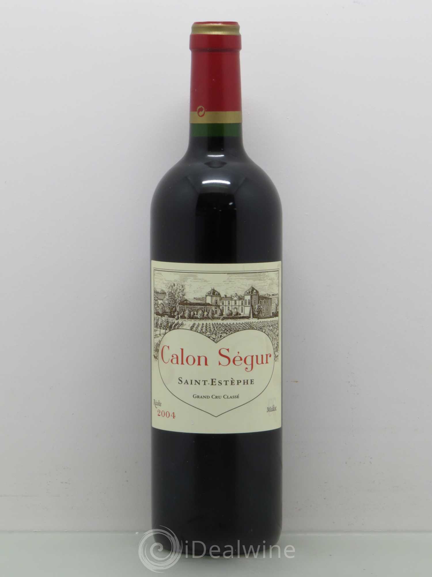 Château Calon Ségur 3ème Grand Cru Classé (sans prix de réserve) 2004 - Lot de 1 bouteille - 0