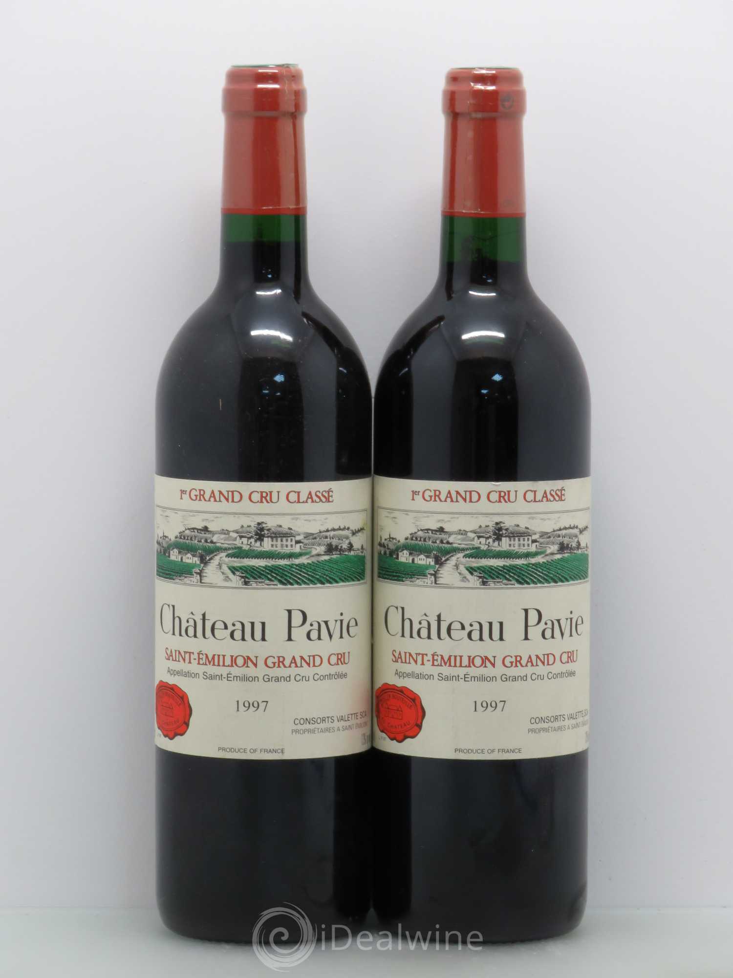 Château Pavie 1er Grand Cru Classé A 1997 - Lot de 2 bouteilles - 0