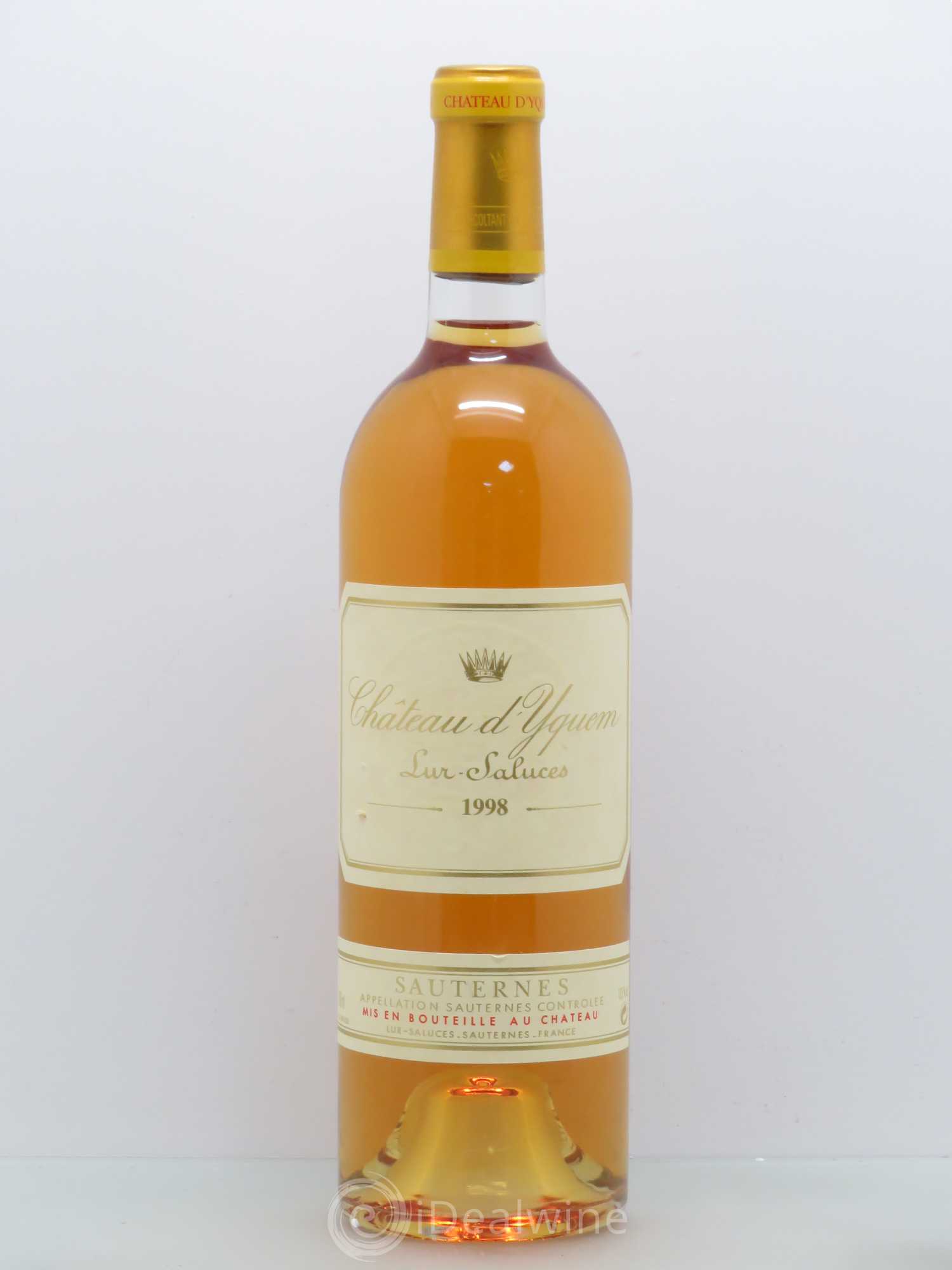 Château d' Yquem 1er Cru Classé Supérieur 1998 - Lotto di 1 bottiglia - 0