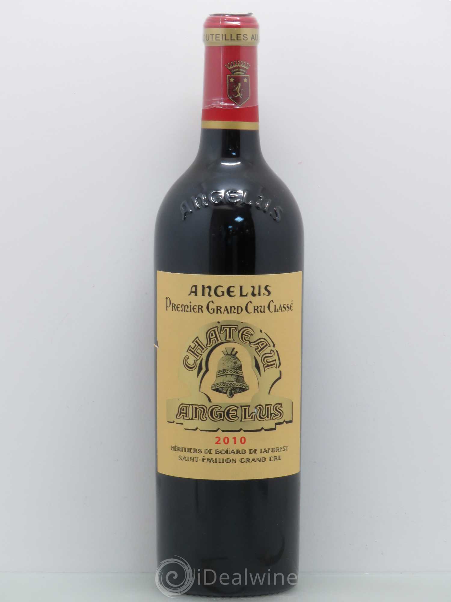 Château Angélus 1er Grand Cru Classé A 2010 - Lot de 1 bouteille - 0