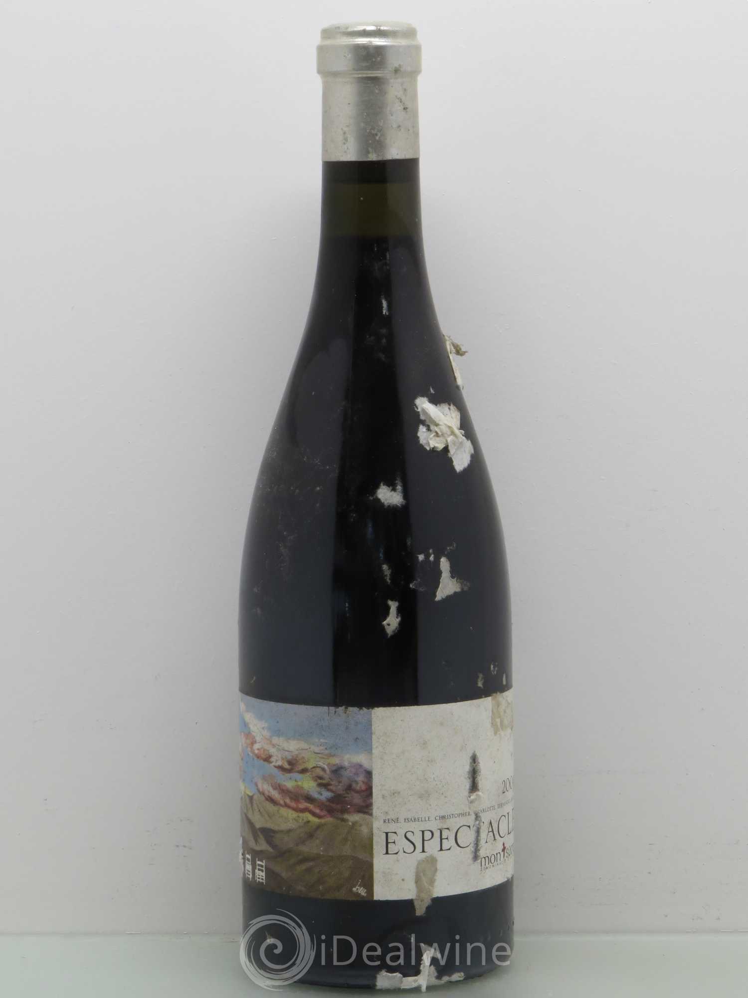 Espagne Montsants Espectacle René & Isabelle Barbier 2004 - Lot de 1 bouteille - 0