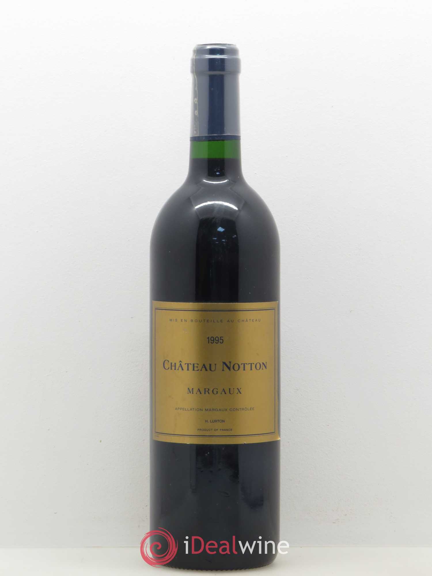 Bordeaux Château Notton Margaux 1995 - Posten von 1 Flasche - 0