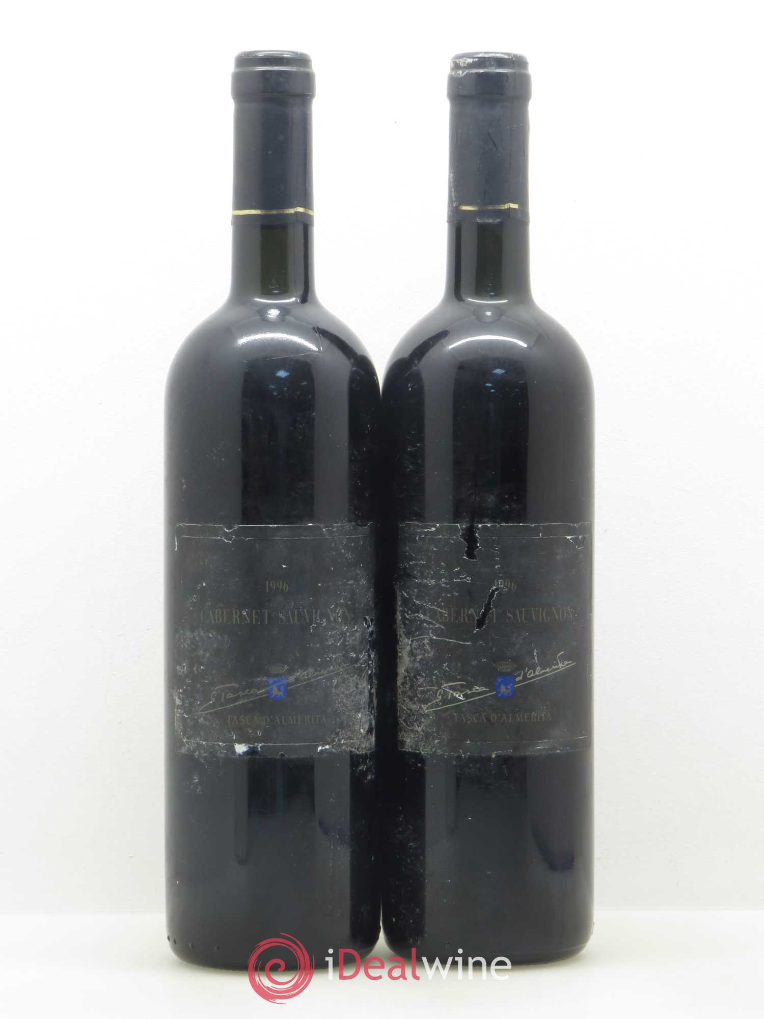 IGT Sicile Tasca d'Almerita Cabernet Sauvignon Sicilia 1996 - Posten von 2 Flaschen - 0