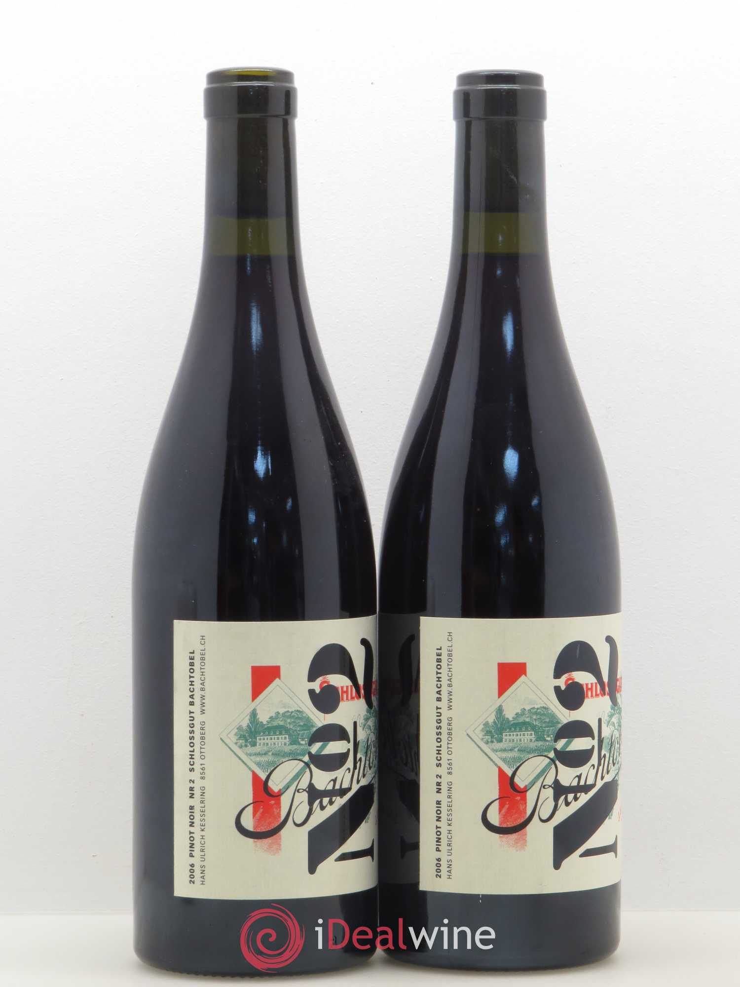 Vins Etrangers N 02 Hans Ulrich Kesserling Bachtobel Schlössgut 2006 - Lotto di 2 bottiglie - 1