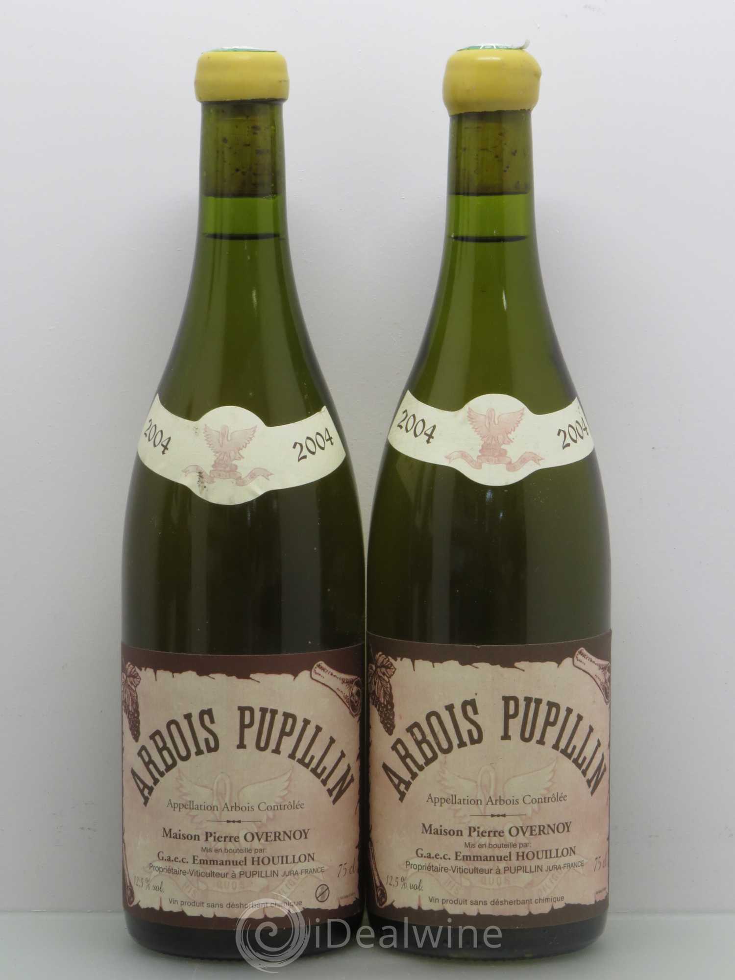 Arbois-Pupillin Savagnin (cire jaune) Overnoy-Houillon (Domaine) Savagnin Ouille 2004 - Lotto di 4 bottiglie - 1
