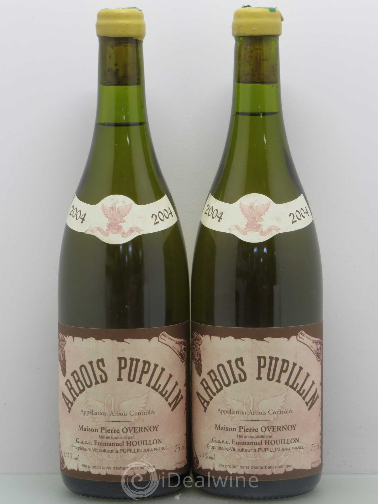 Arbois-Pupillin Savagnin (cire jaune) Overnoy-Houillon (Domaine) Savagnin Ouille 2004 - Lotto di 4 bottiglie - 2