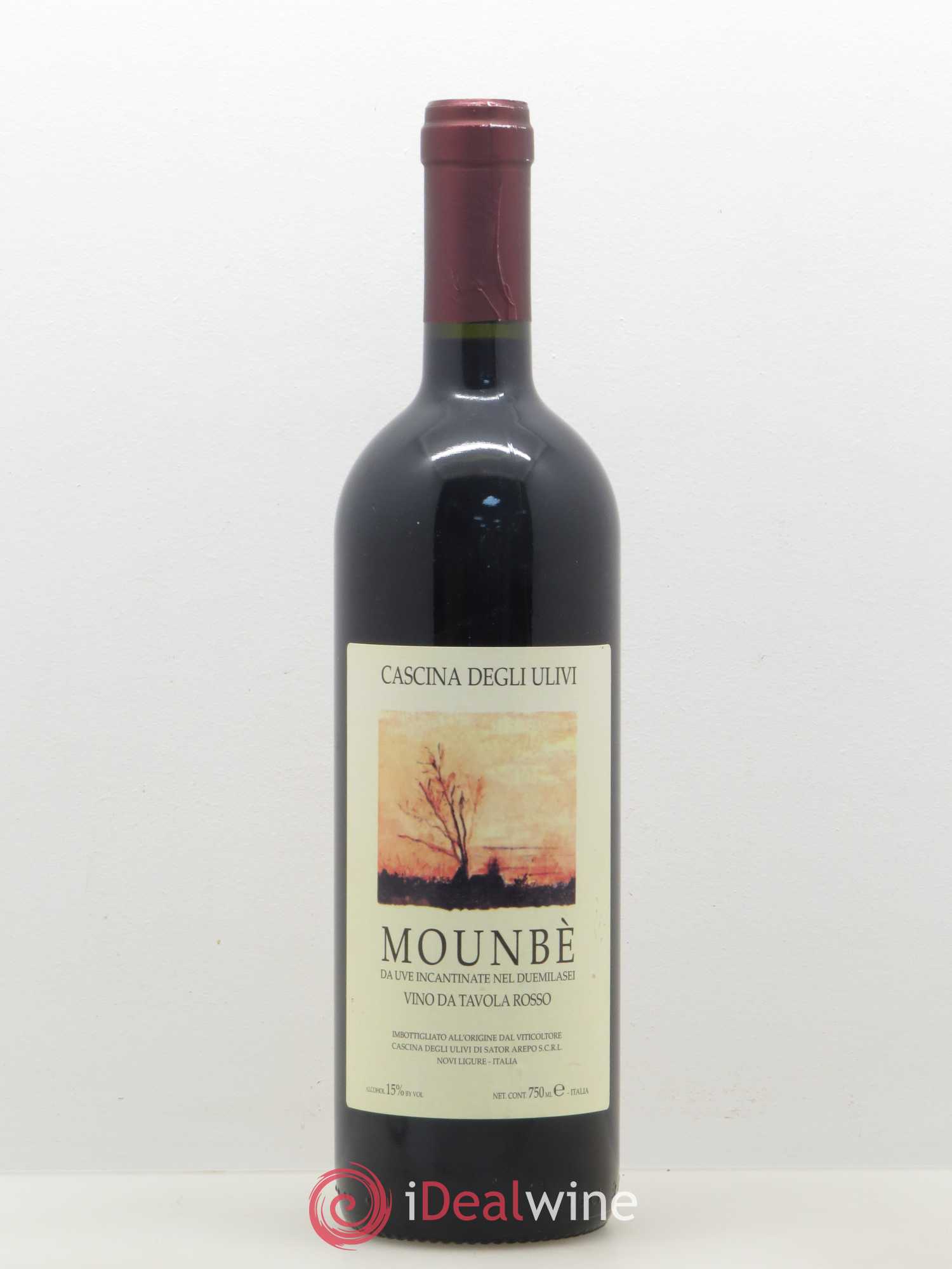 Italie Mounbè Belotti Cascina Degli Ulivi Di Sator Arepo 2006 - Posten von 1 Flasche - 0