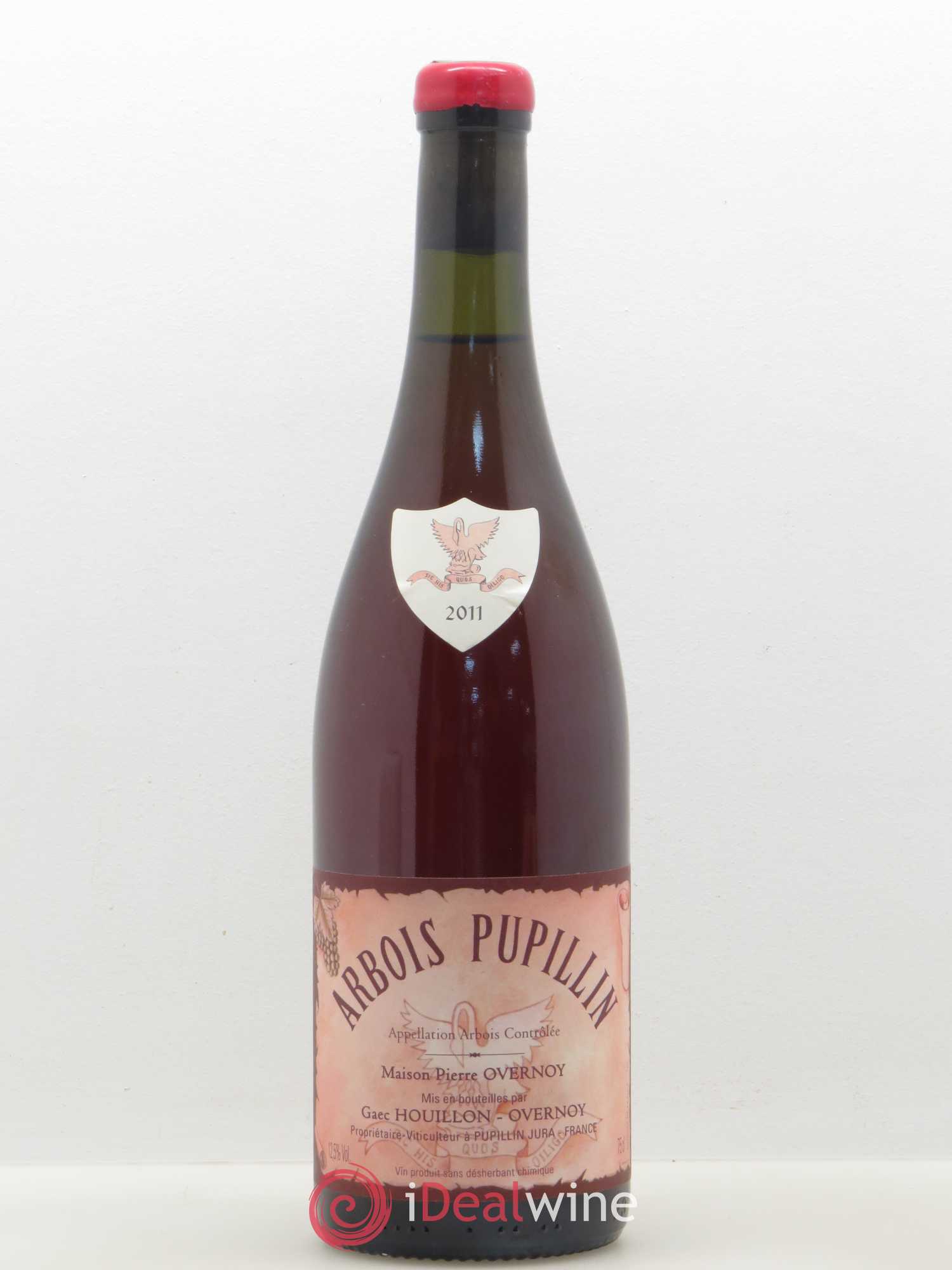 Arbois-Pupillin Poulsard (cire rouge) Overnoy-Houillon (Domaine) 2011 - Lot de 1 bouteille - 0