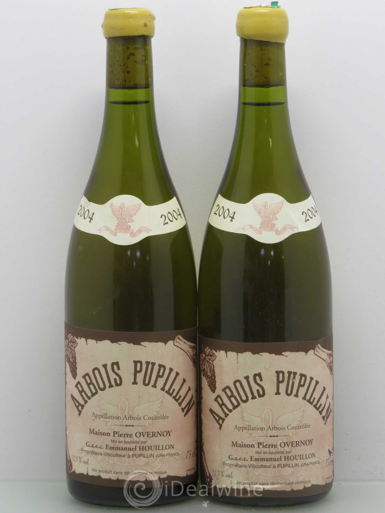 Arbois-Pupillin Savagnin (cire jaune) Overnoy-Houillon (Domaine) Savagnin Ouille 2004 - Lotto di 2 bottiglie - 0