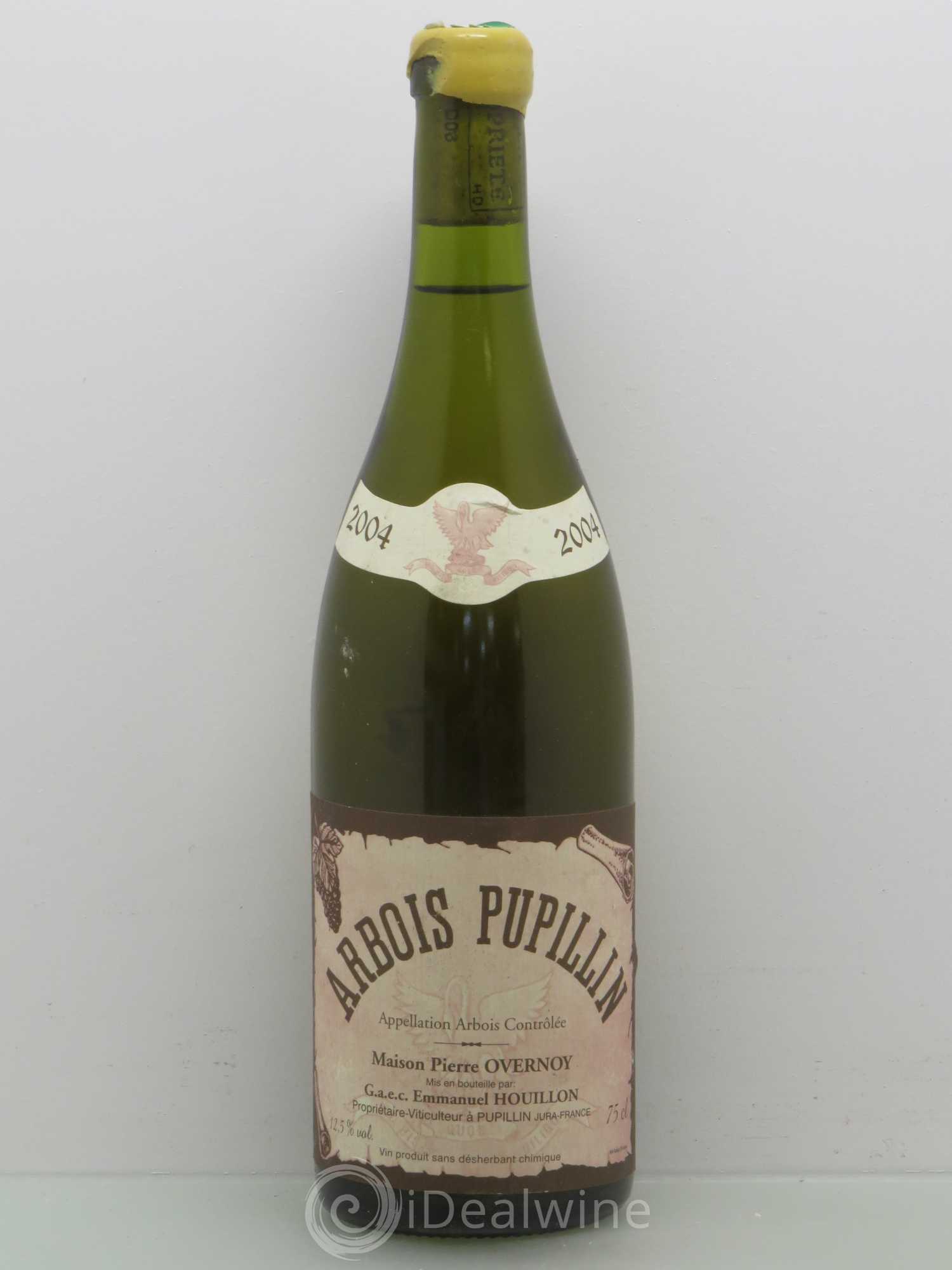 Arbois-Pupillin Savagnin (cire jaune) Overnoy-Houillon (Domaine) Savagnin Ouille 2004 - Posten von 1 Flasche - 0